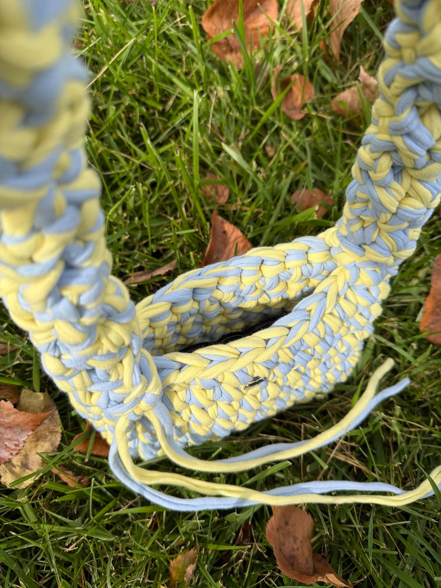 MUSHROOM Shoulder bag - Blue Yellow