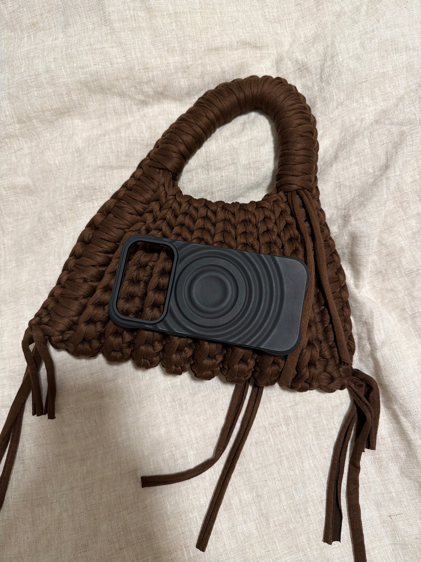 CLEO Handbag - Dark Brown