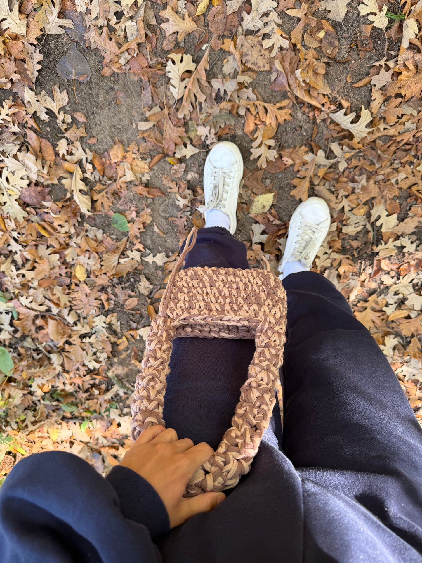 MUSHROOM Shoulder bag - Blue Yellow