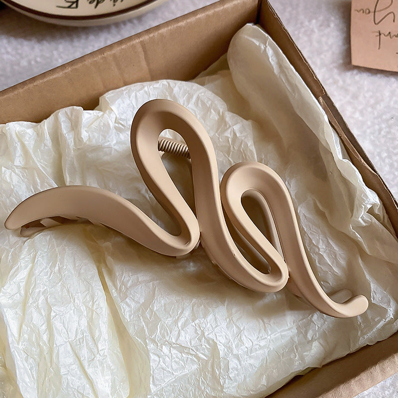 Wavy Hair Claw Clip
