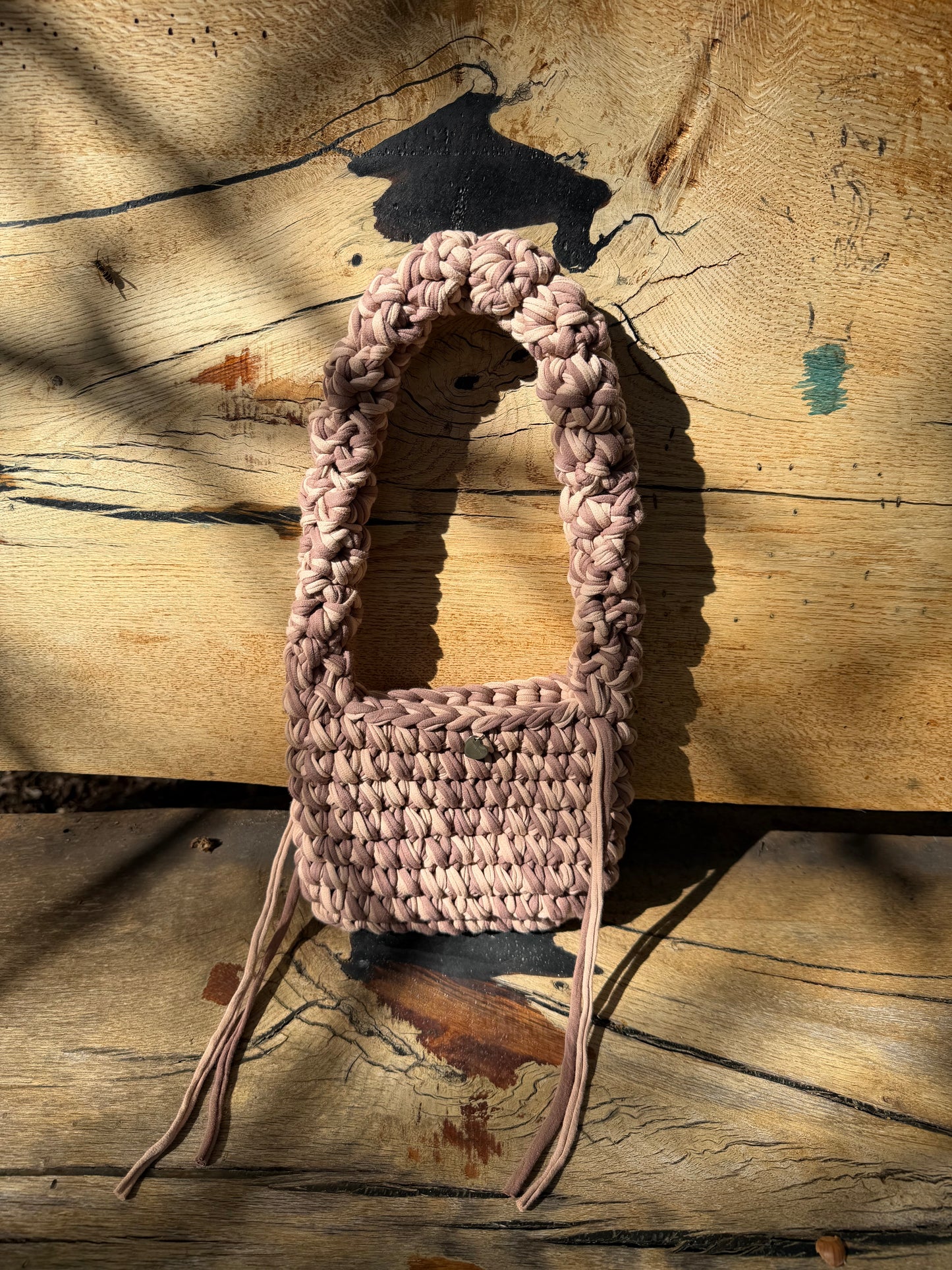 MUSHROOM Shoulder bag - Blue Yellow