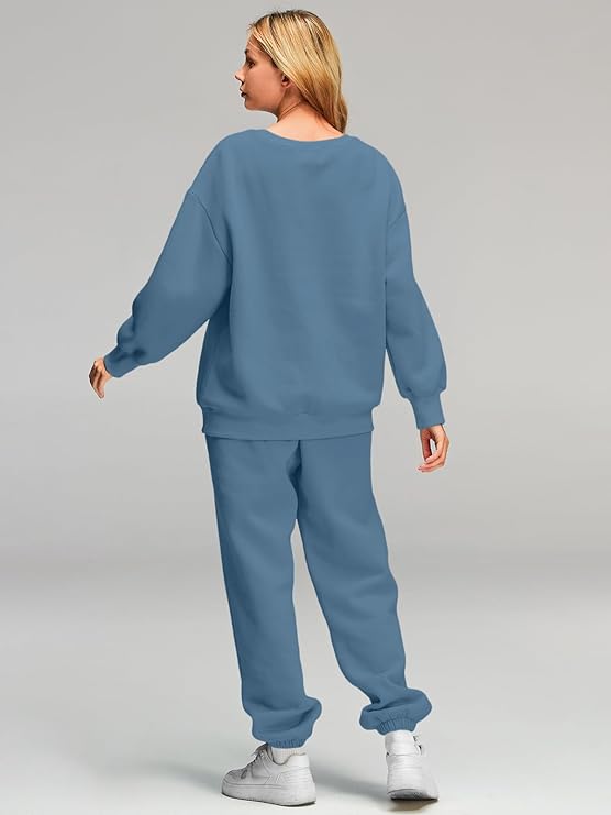 Oversized Crewneck and Sweatpants Set