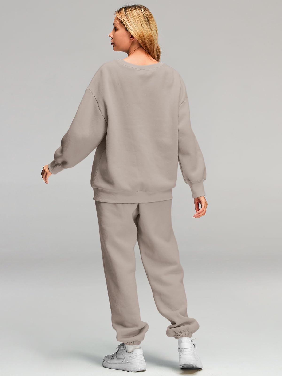 Oversized Crewneck and Sweatpants Set
