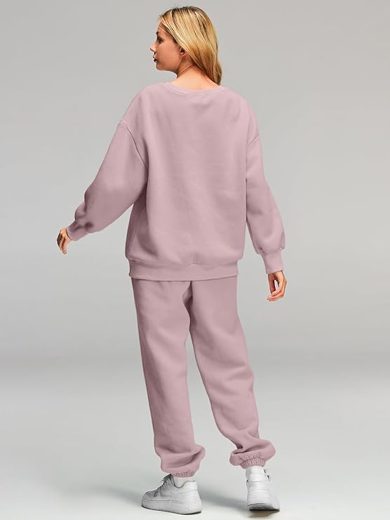 Oversized Crewneck and Sweatpants Set