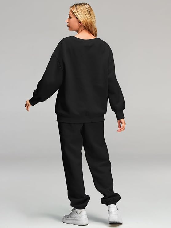 Oversized Crewneck and Sweatpants Set