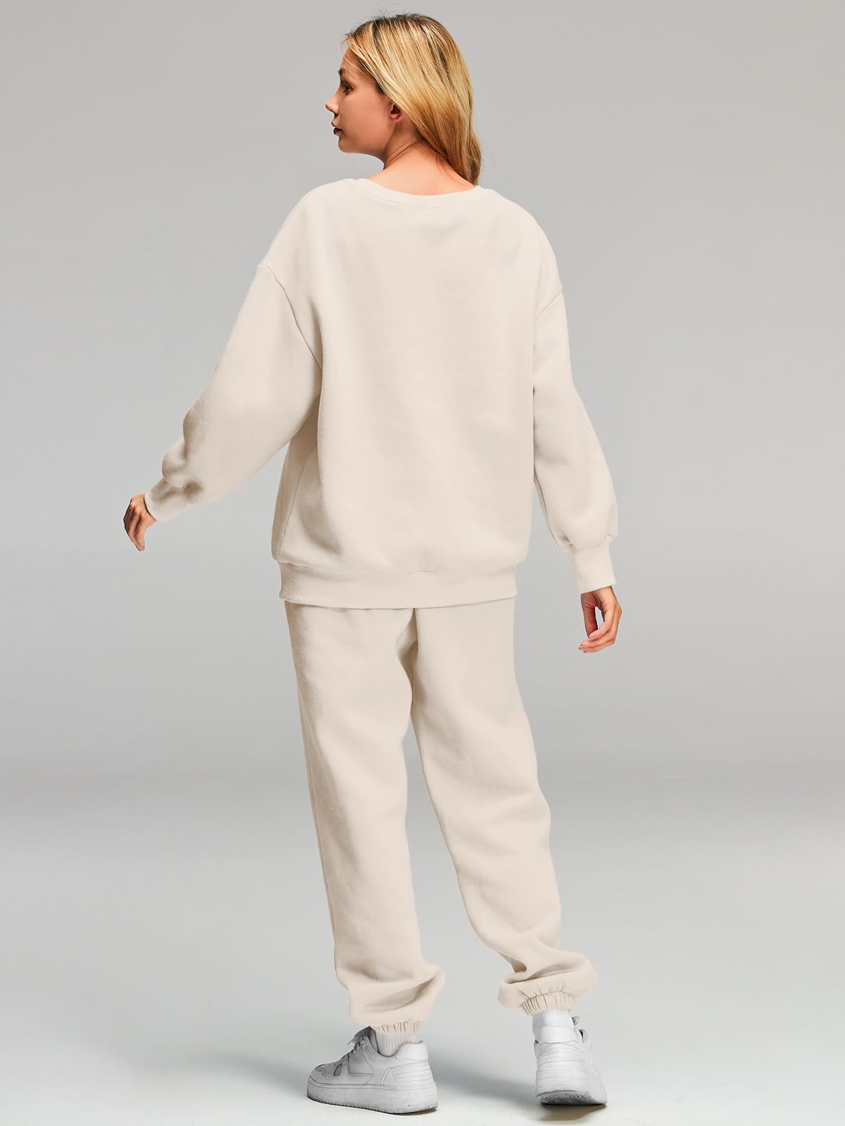 Oversized Crewneck and Sweatpants Set