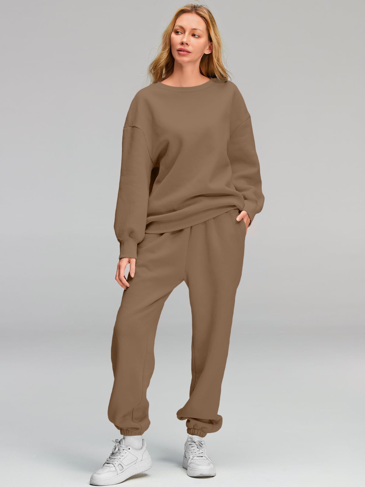 Oversized Crewneck and Sweatpants Set