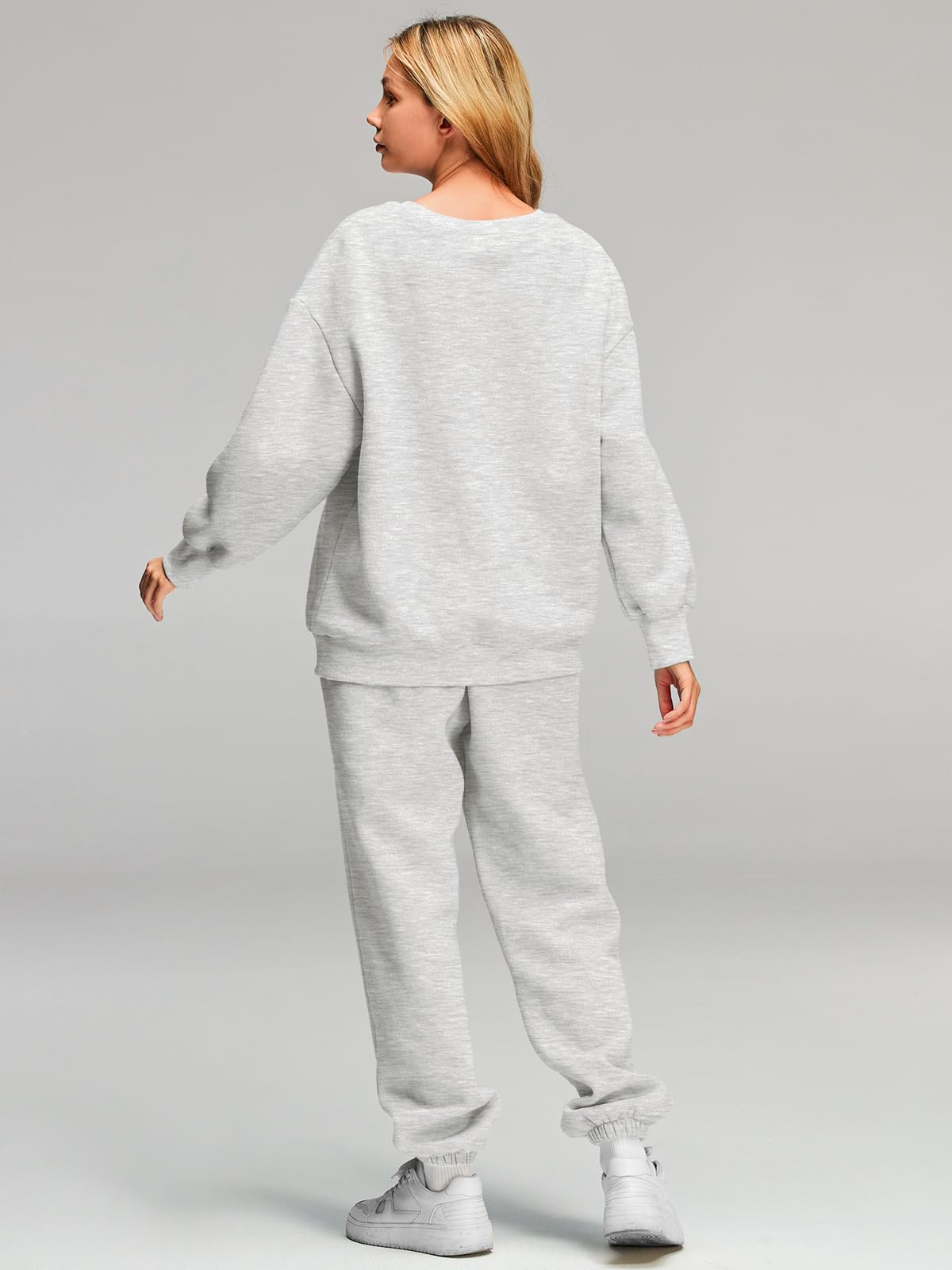 Oversized Crewneck and Sweatpants Set