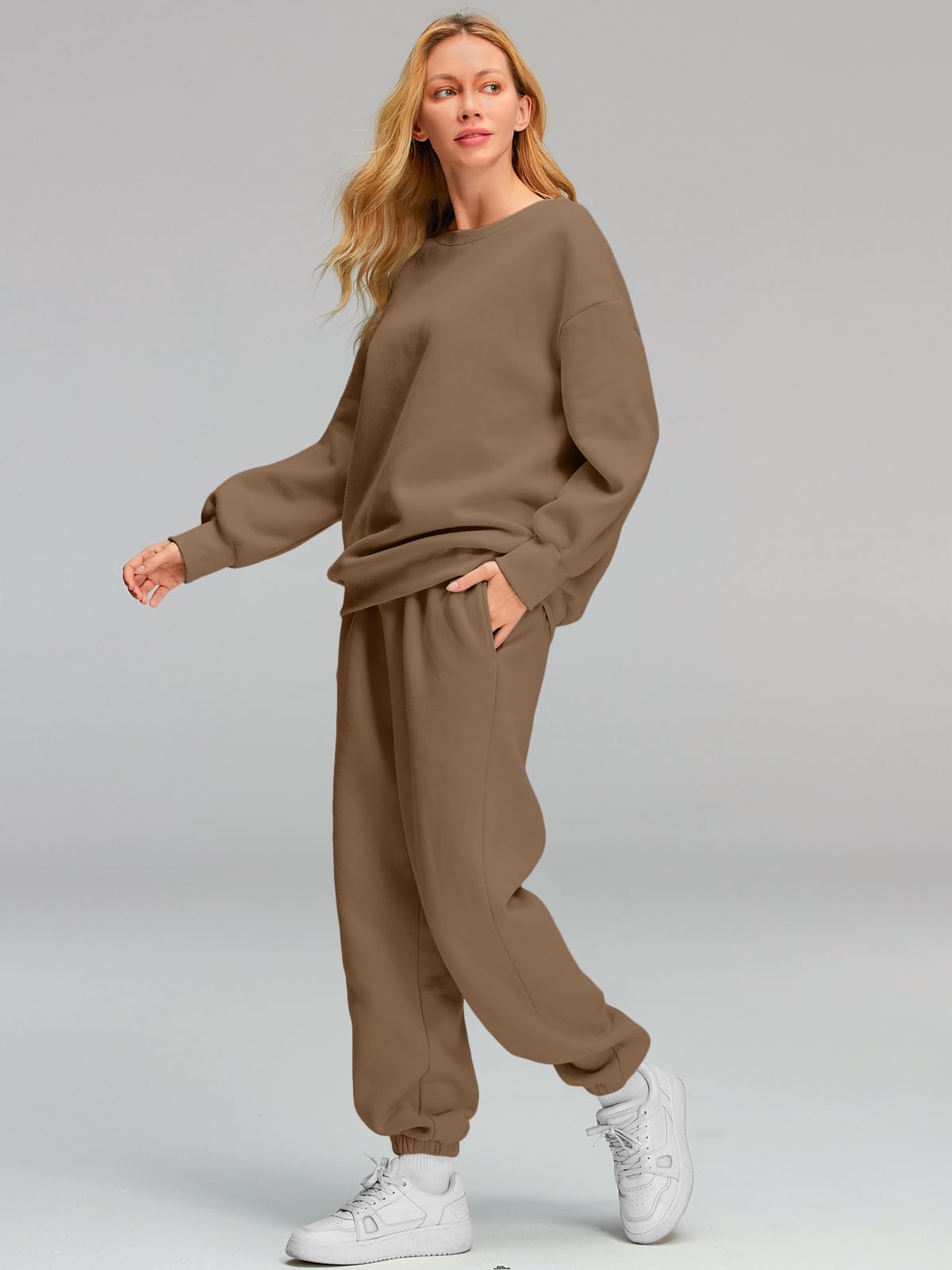 Oversized Crewneck and Sweatpants Set
