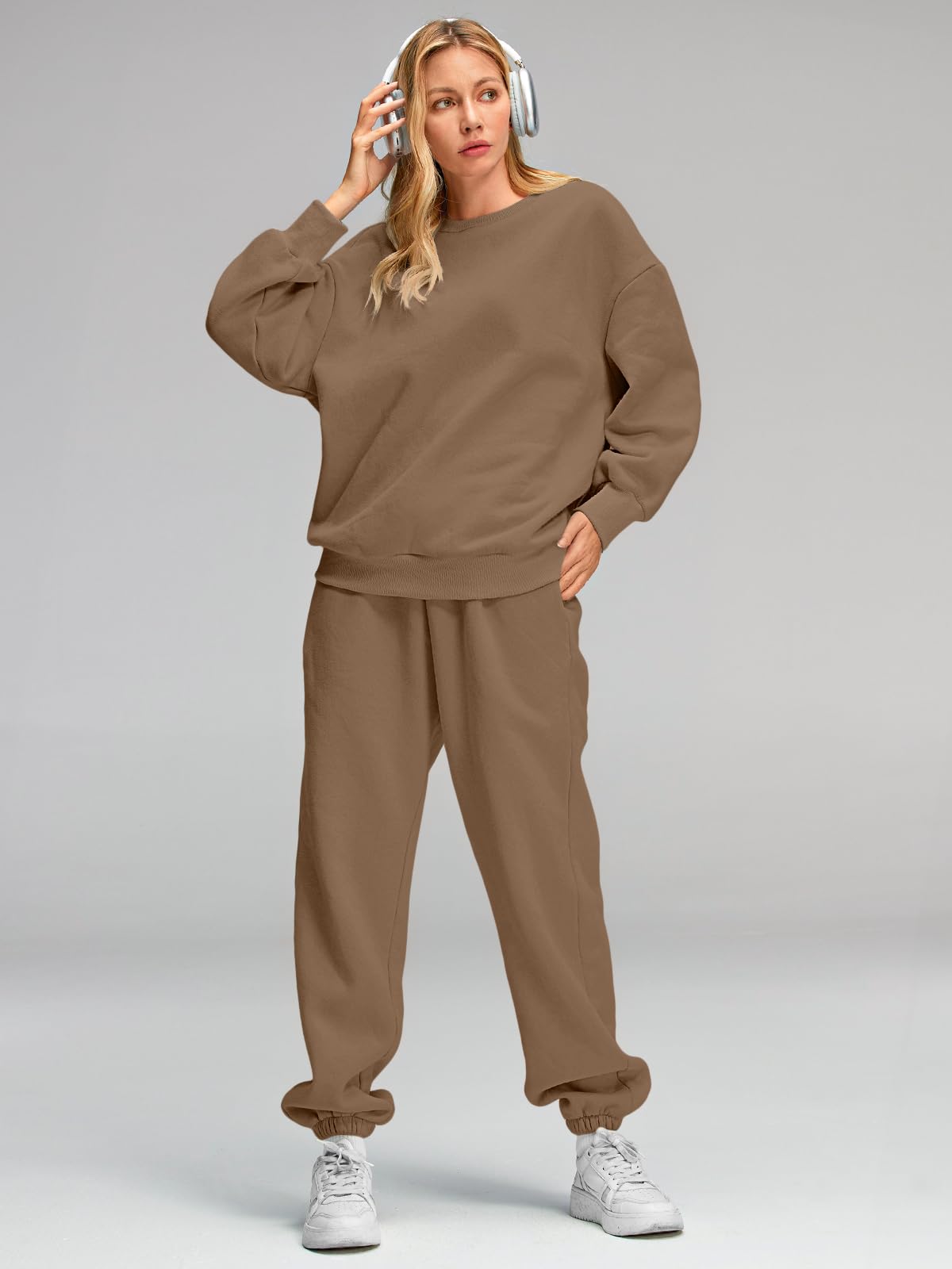 Oversized Crewneck and Sweatpants Set
