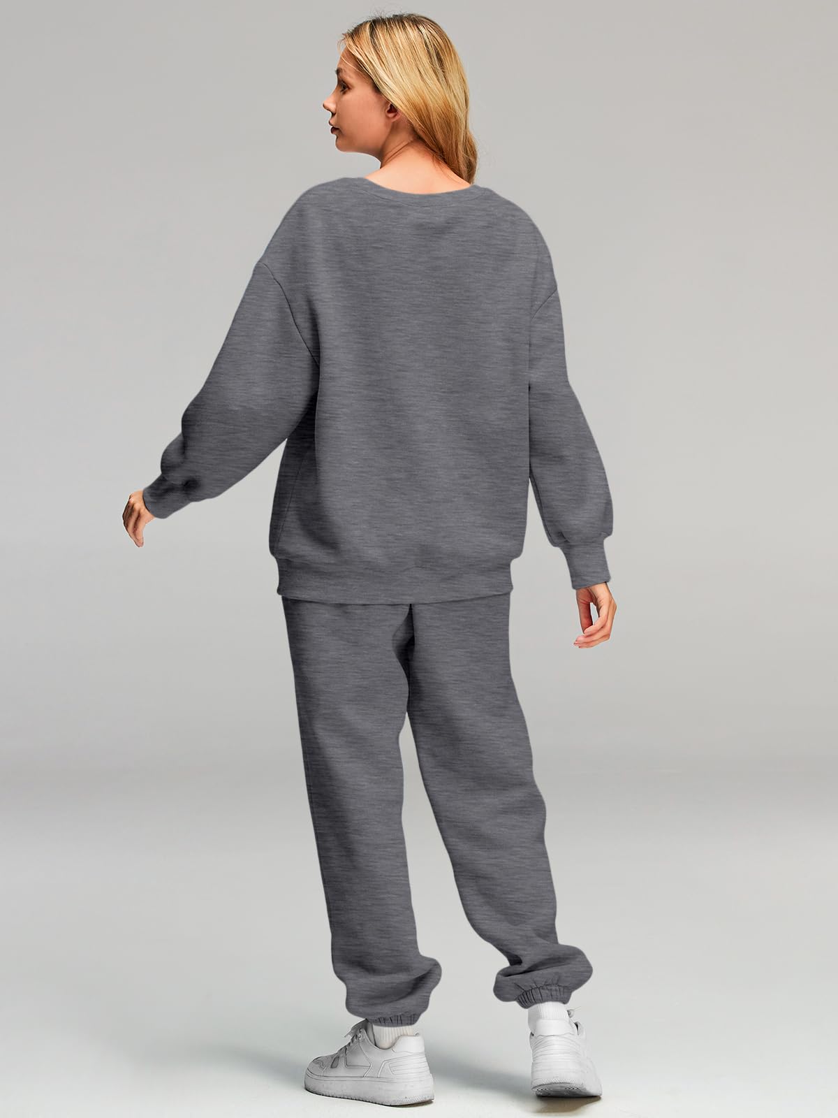 Oversized Crewneck and Sweatpants Set
