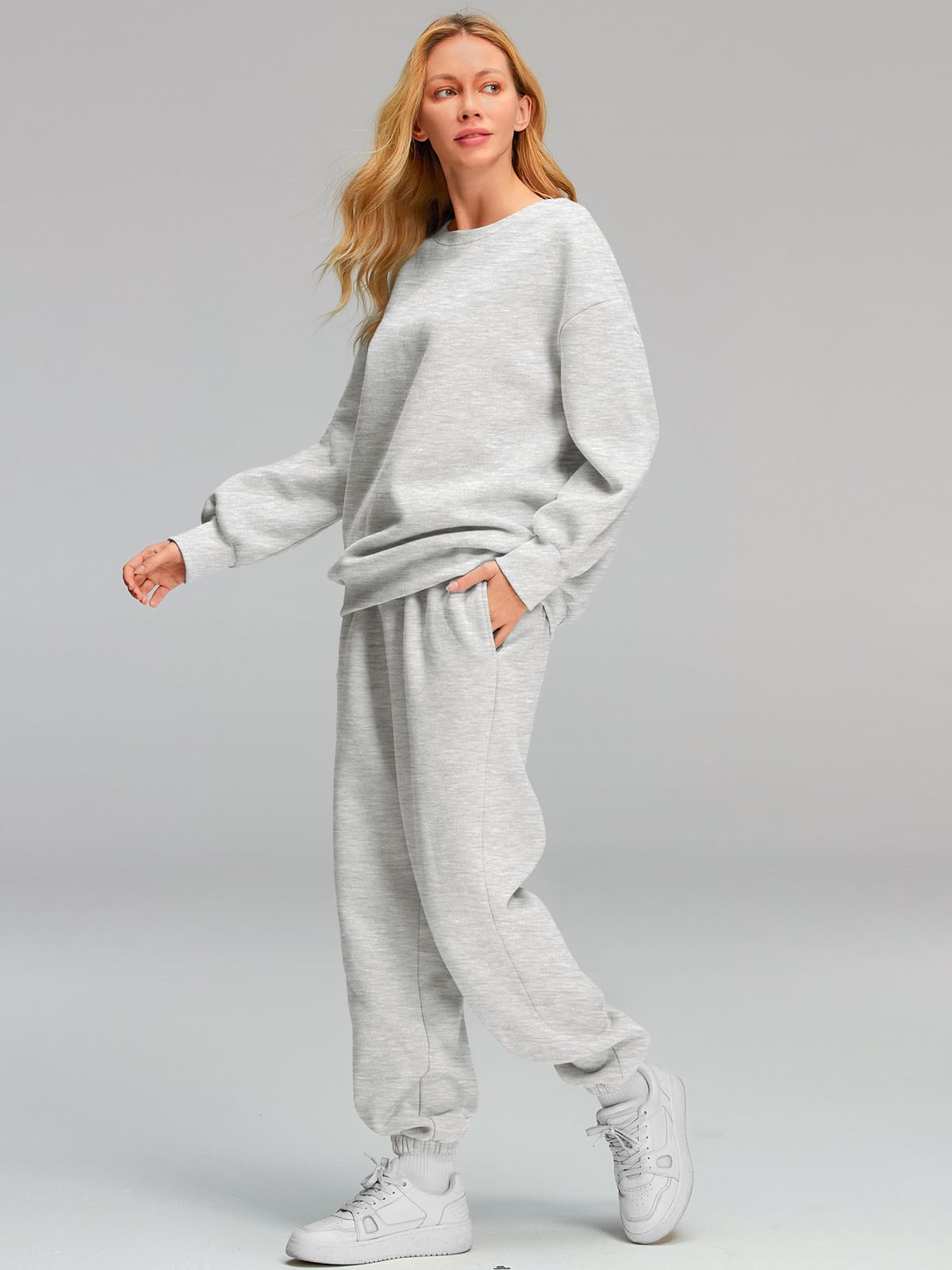 Oversized Crewneck and Sweatpants Set