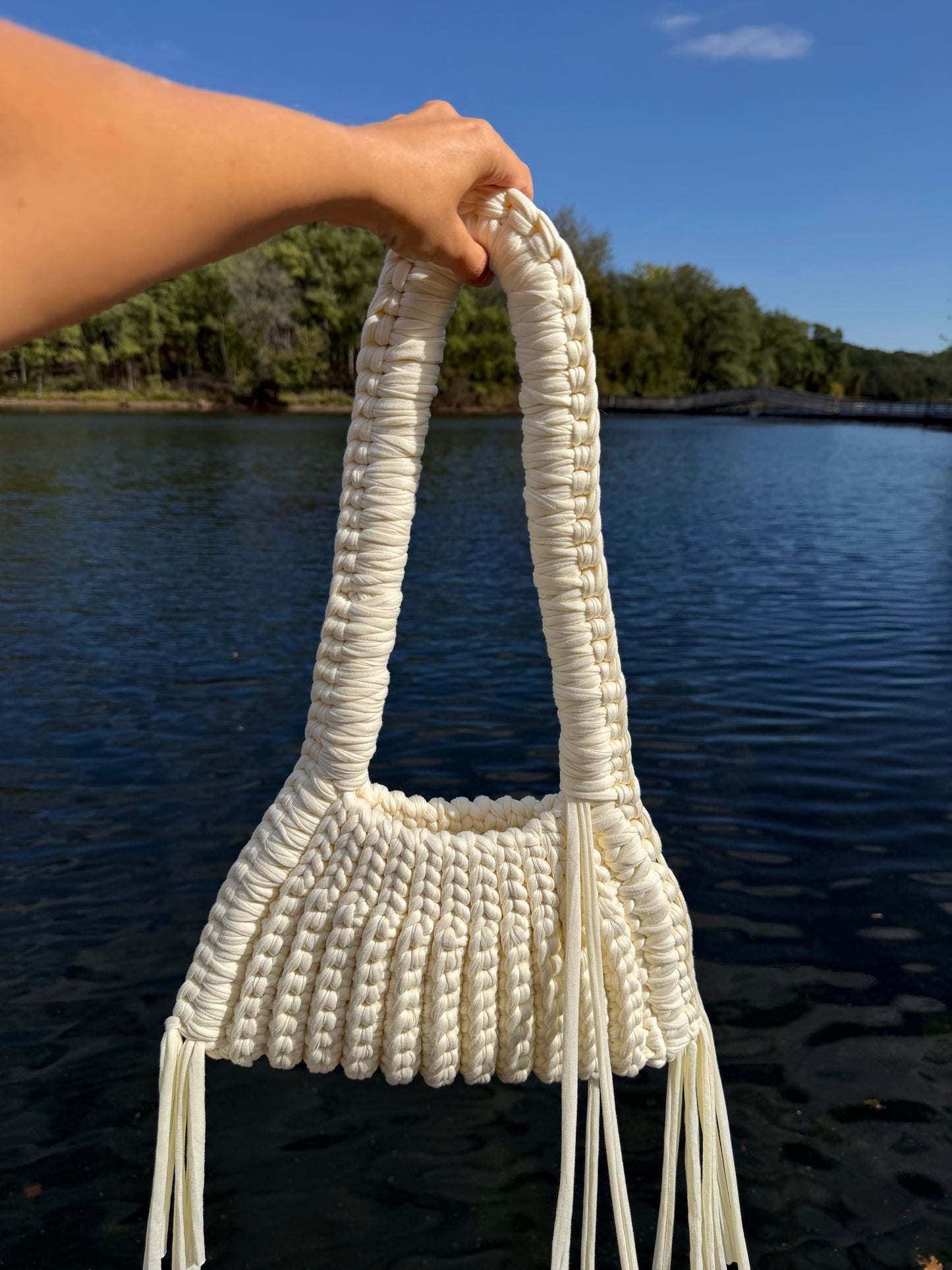 CLEO Shoulder Bag -Milky White