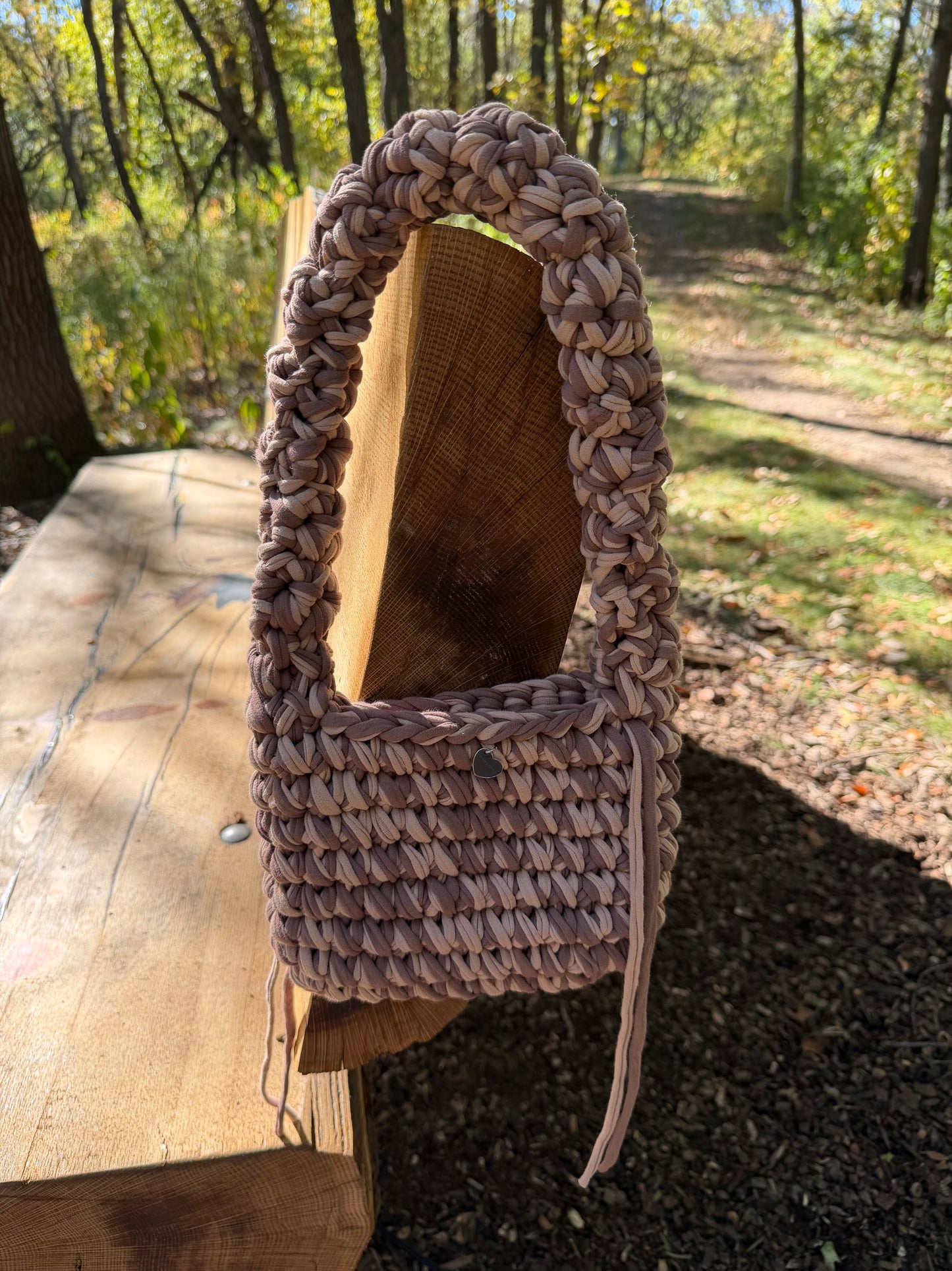 MUSHROOM Shoulder bag - Blue Yellow