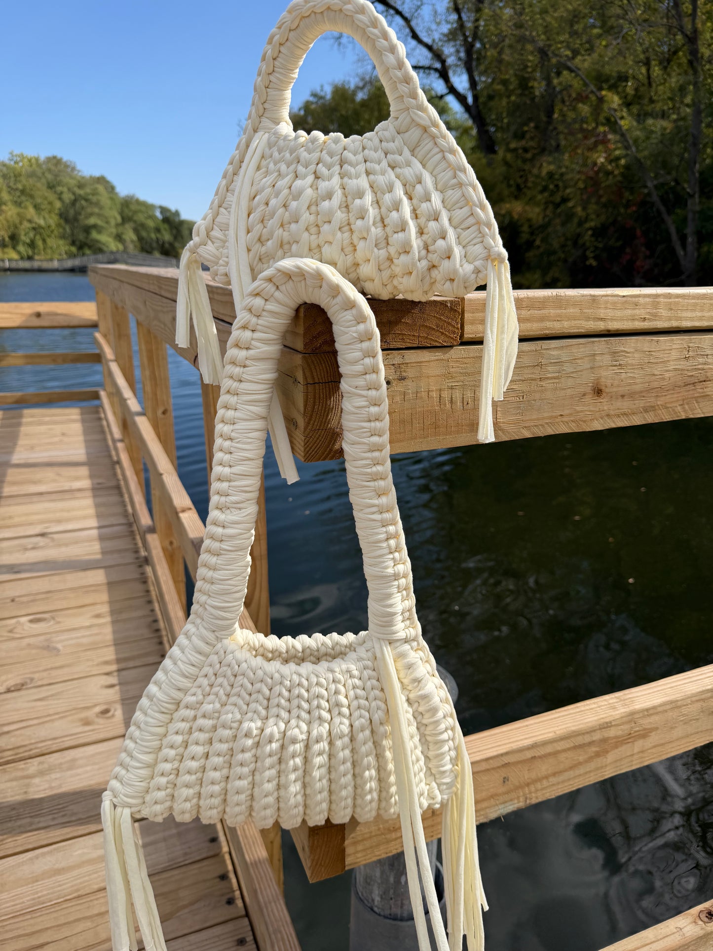 CLEO Shoulder Bag -Milky White
