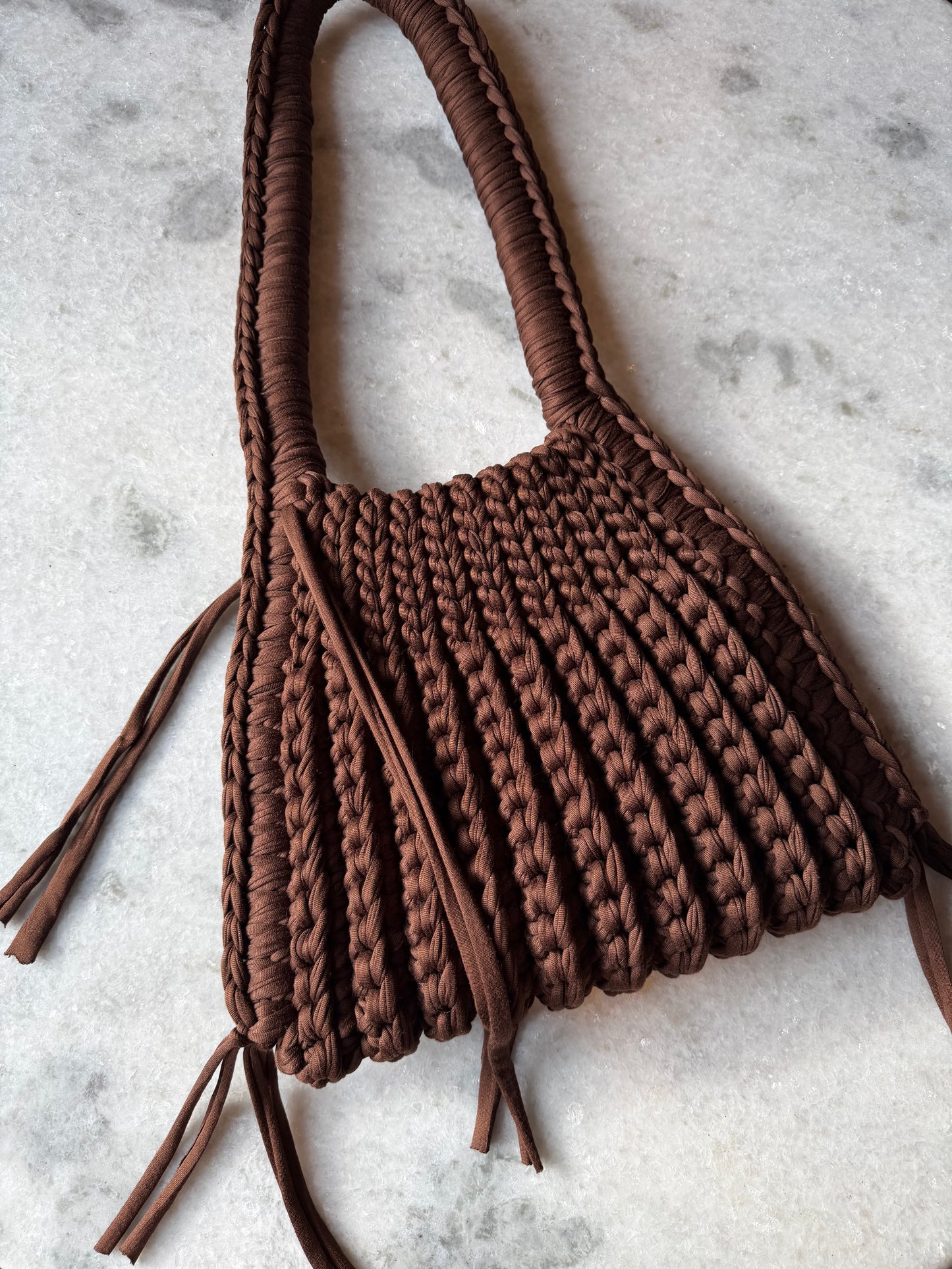 CLEO Shoulder Bag - Dark Brown XL