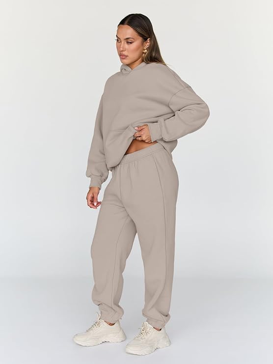 Oversized Hoodie and Sweatpants Set