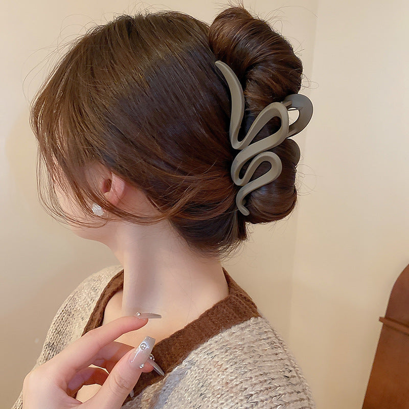 Wavy Hair Claw Clip