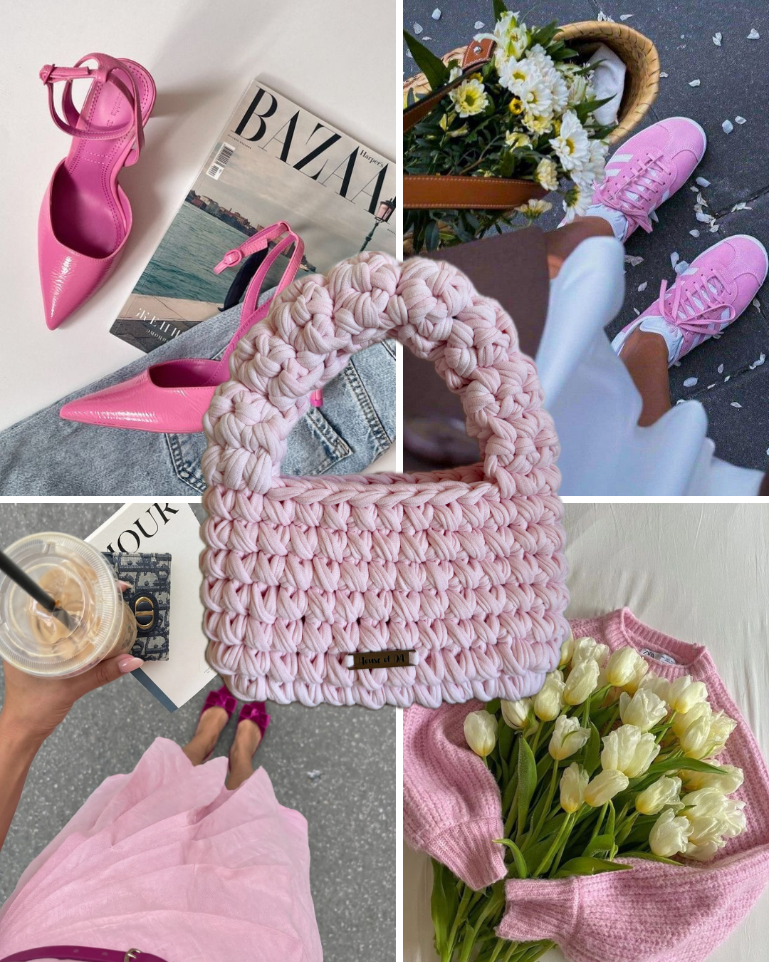 MUSHROOM Bag in Light Pink