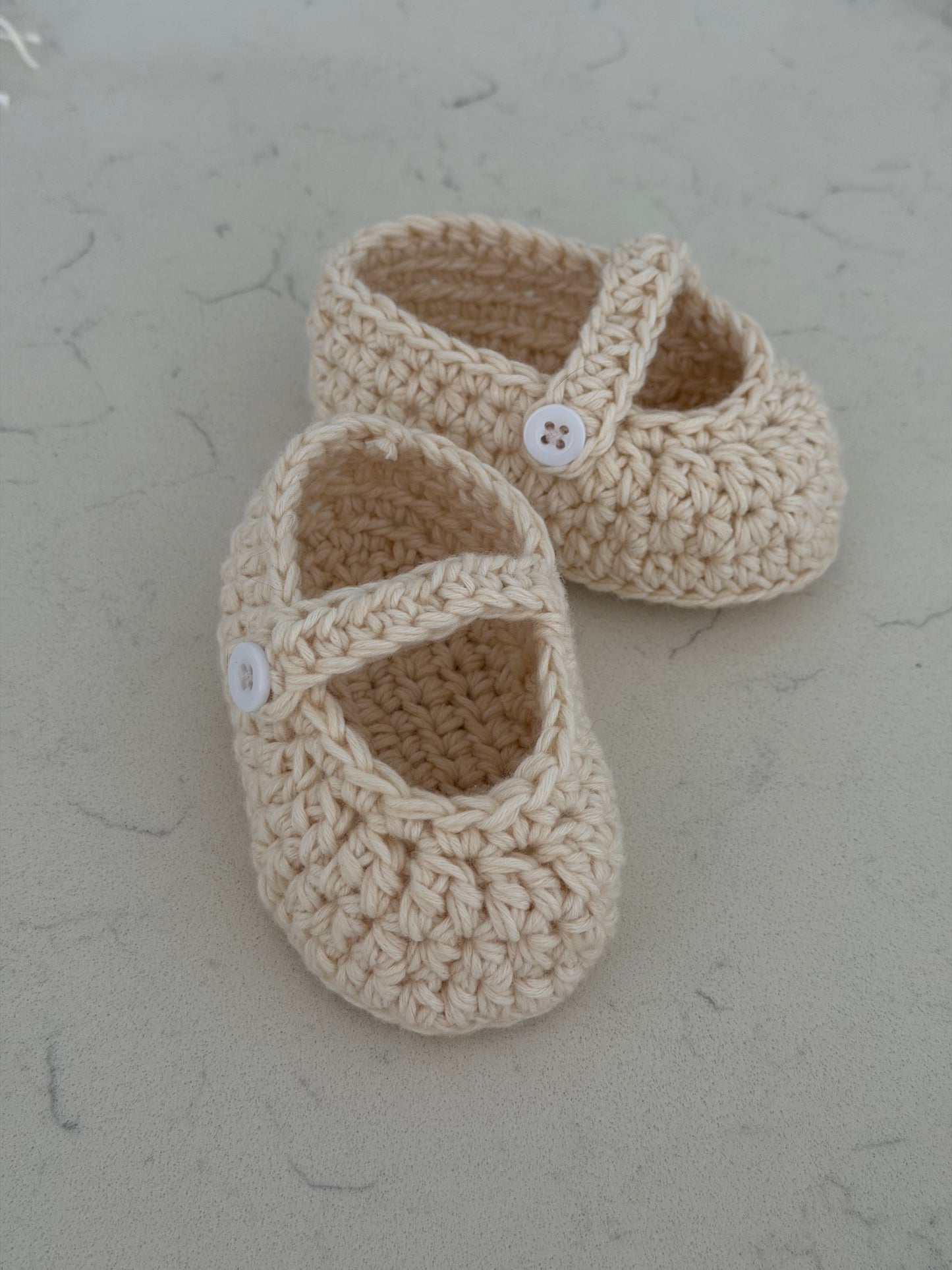 Crochet Baby Slippers -3 Colors