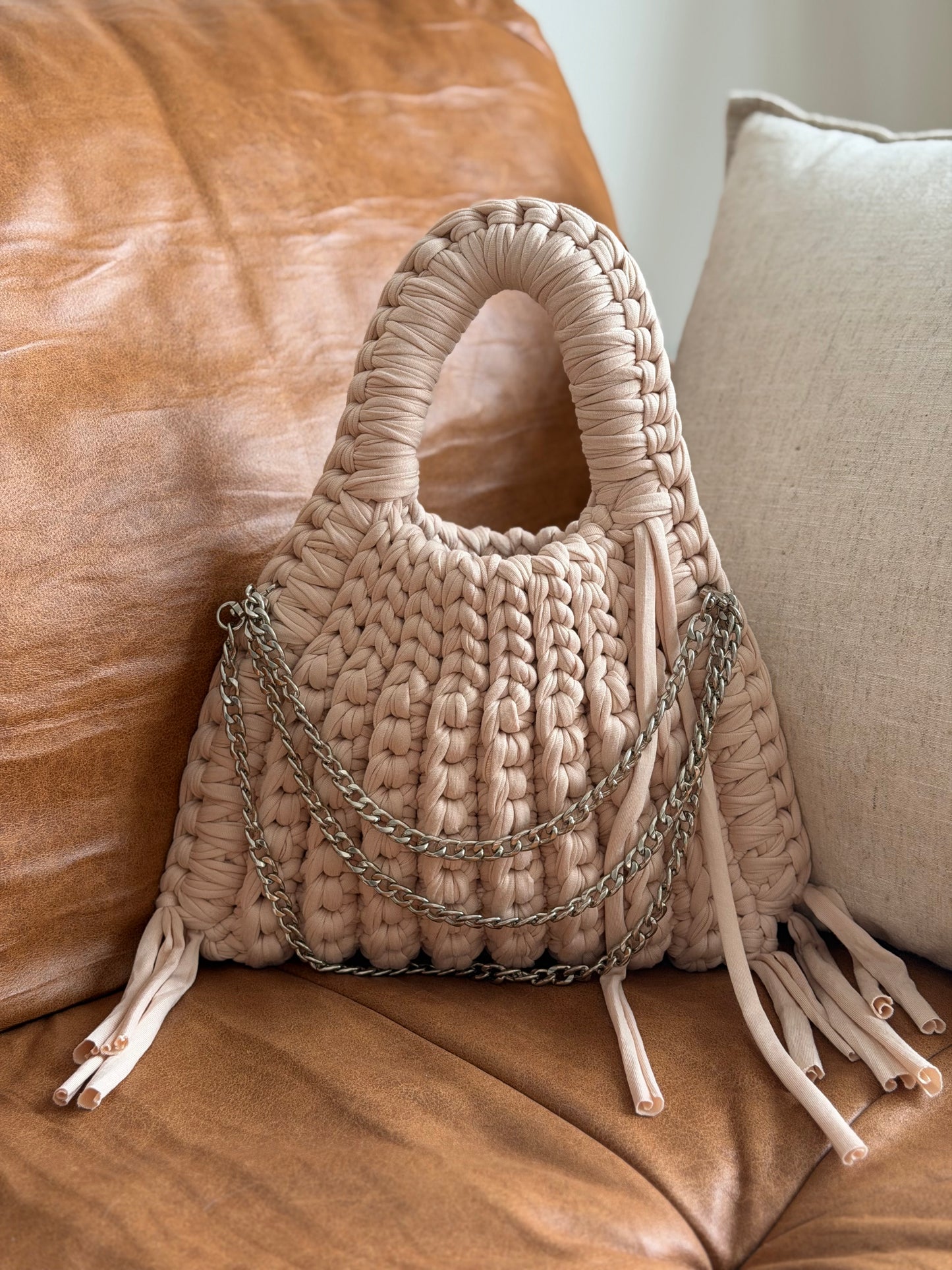 CLEO Handbag - Beige