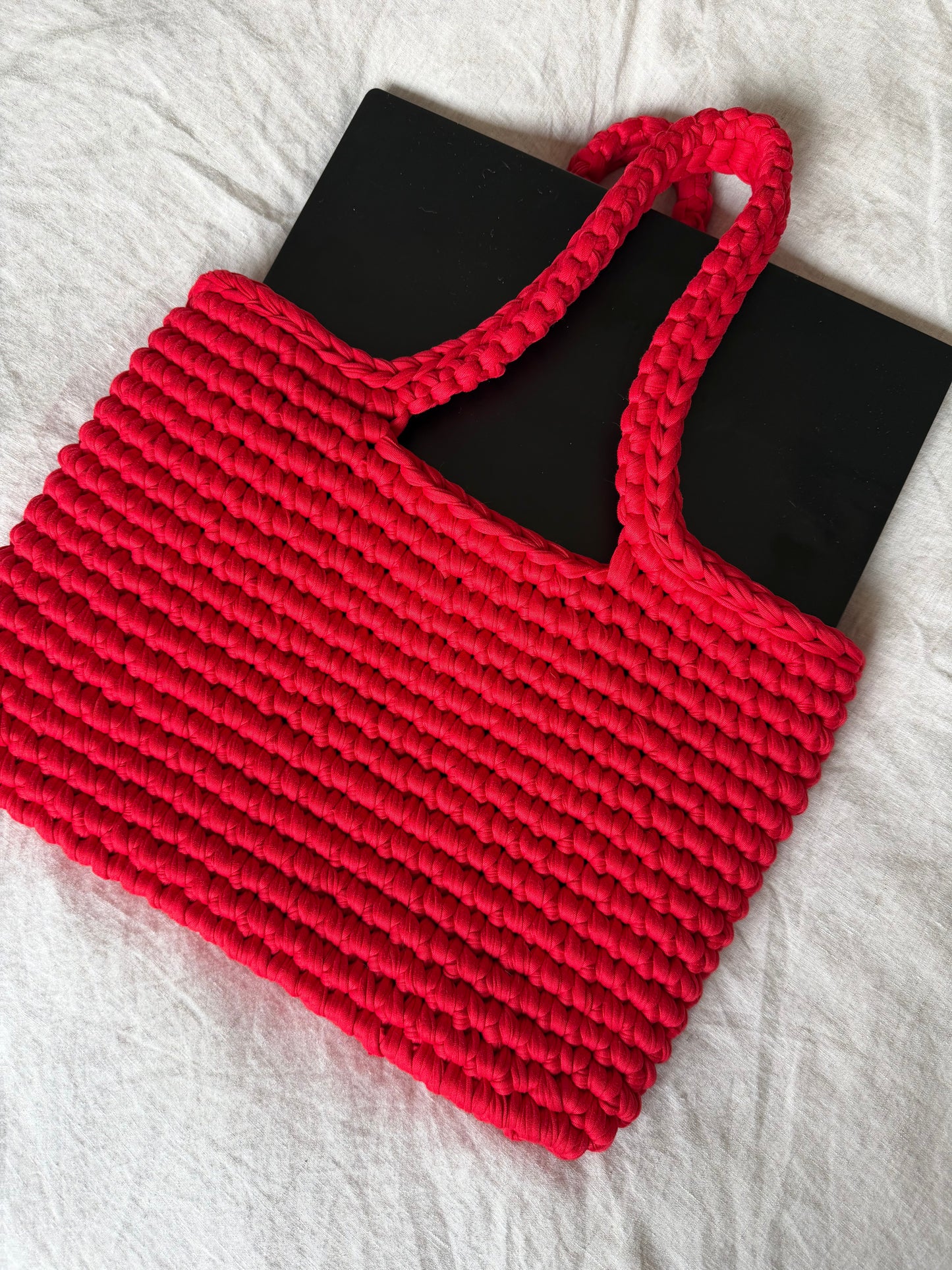 Tote Bag Large- Red