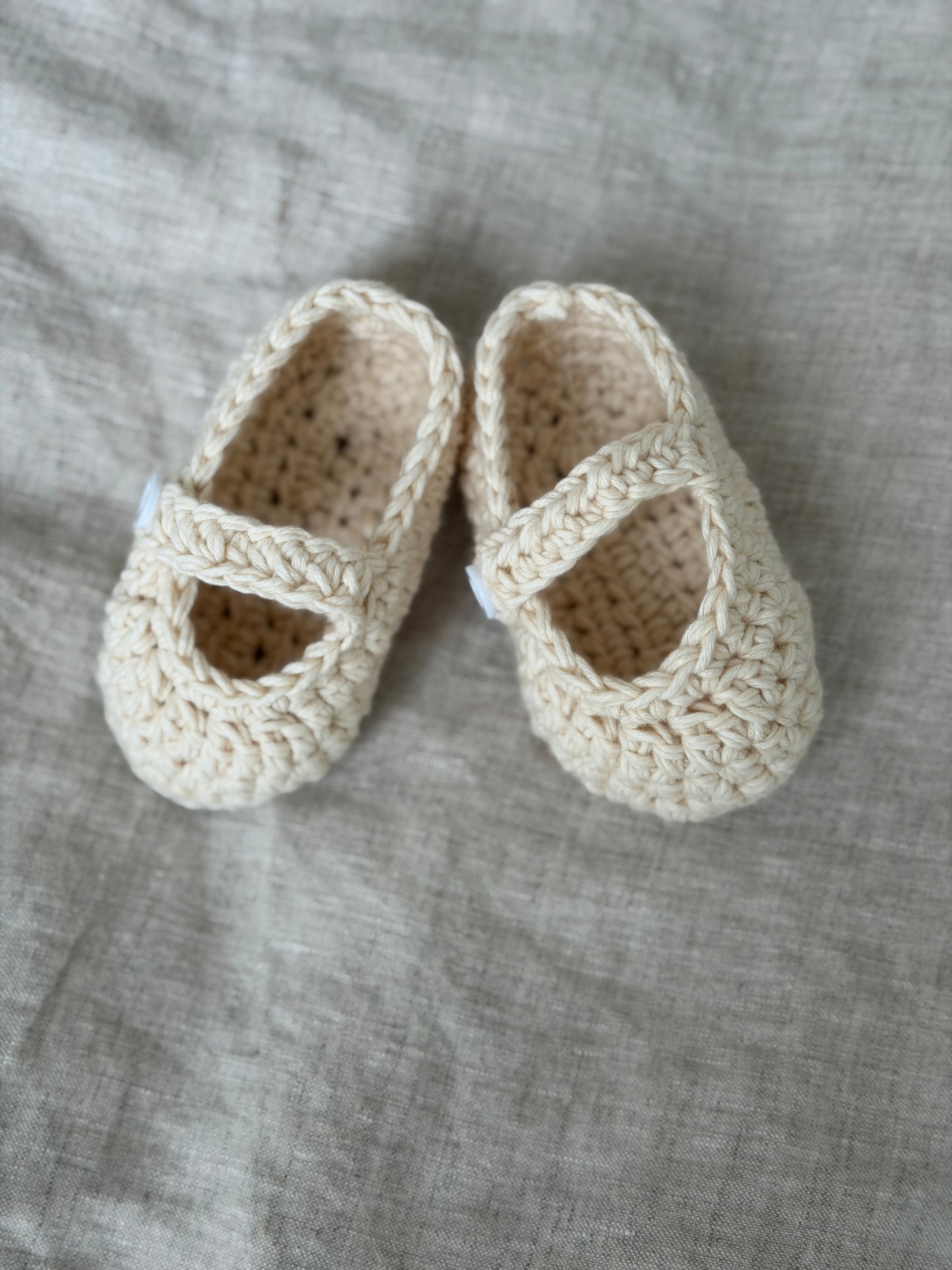 Crochet Baby Slippers -3 Colors