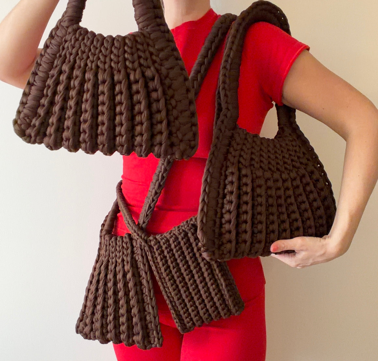 CLEO Handbag - Chocolate Brown
