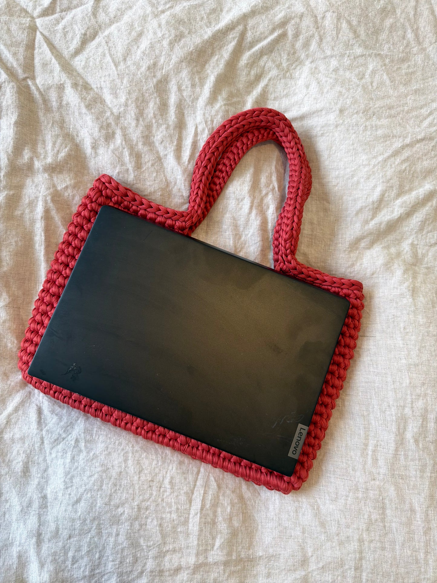 TOTE Laptop Bag - Red
