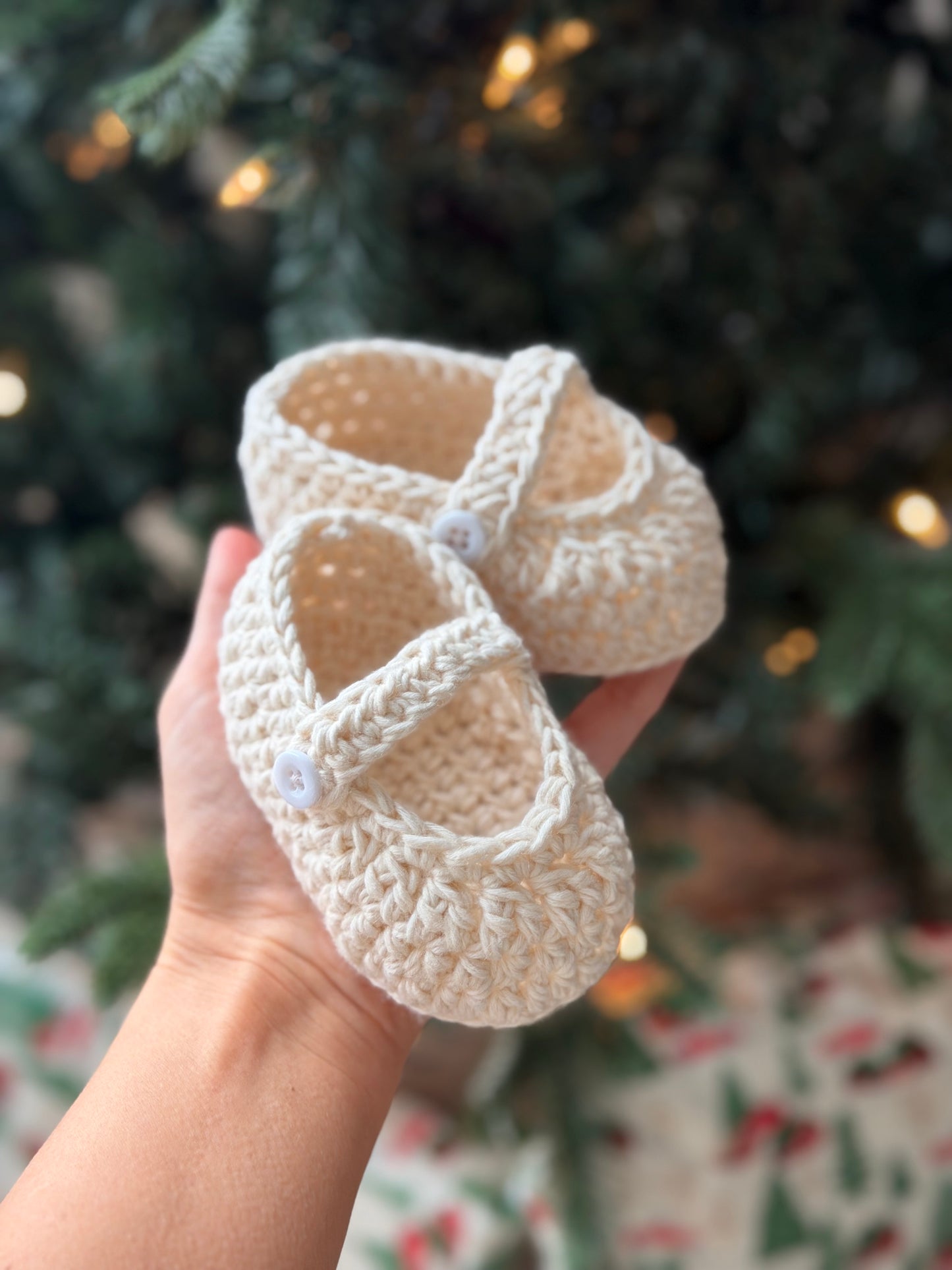 Crochet Baby Slippers -3 Colors