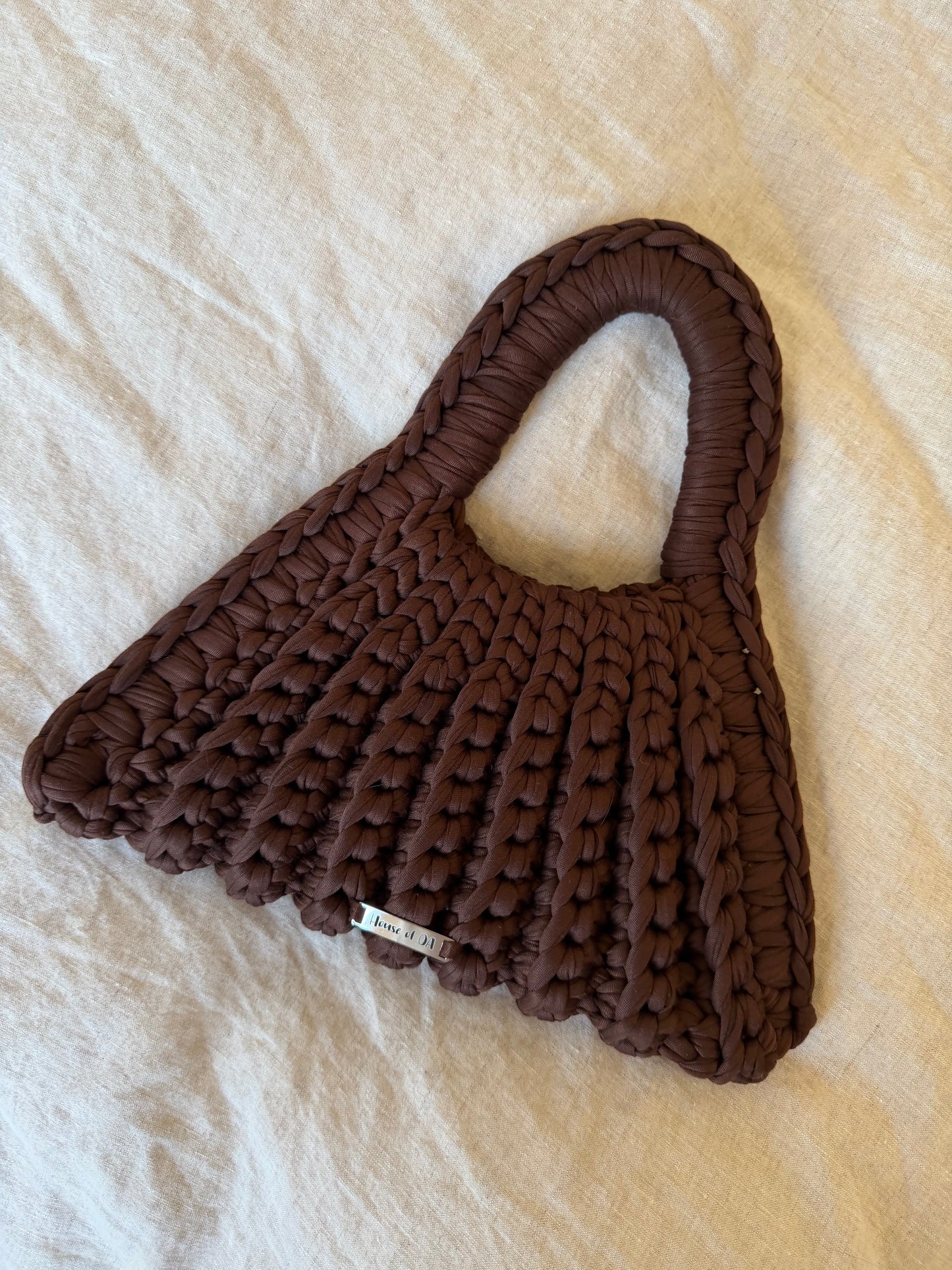 CLEO Handbag - Chocolate Brown