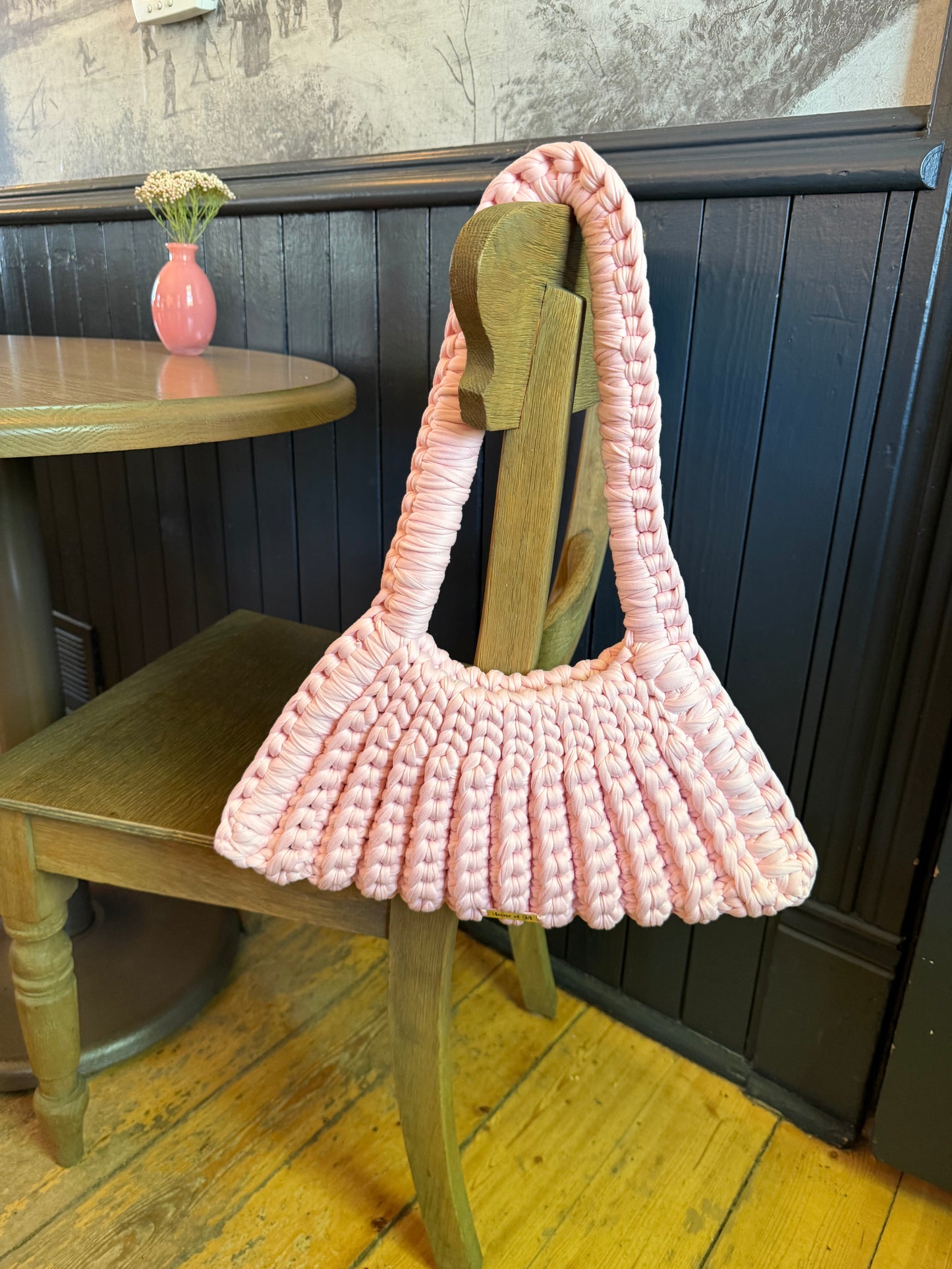CLEO Shoulder Bag - Baby Pink