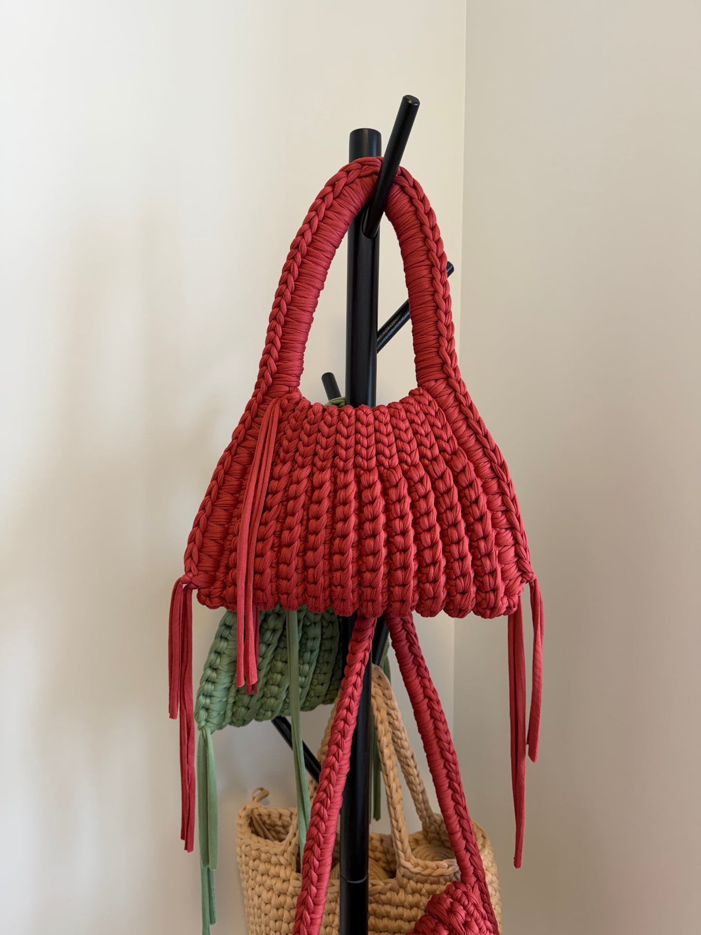 CLEO Shoulder Bag -Red