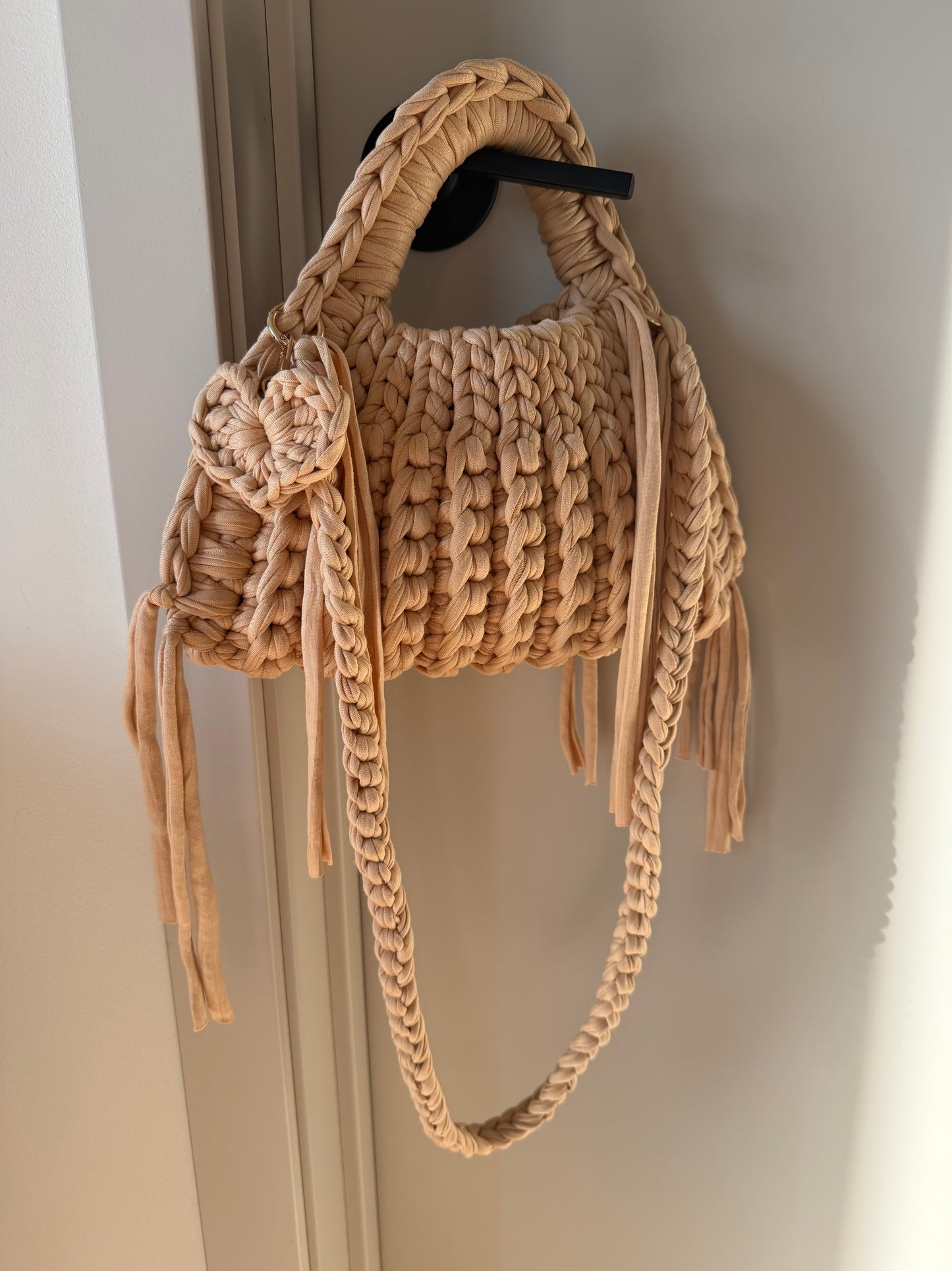 CLEO Handbag - Khaki Beige