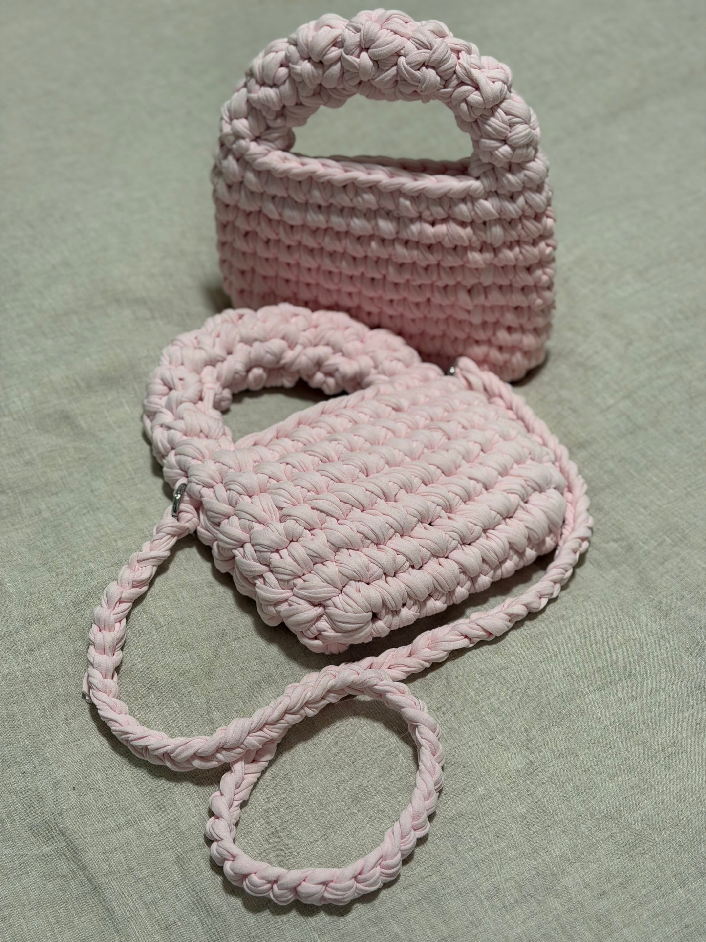 MUSHROOM Bag - Blush Pink