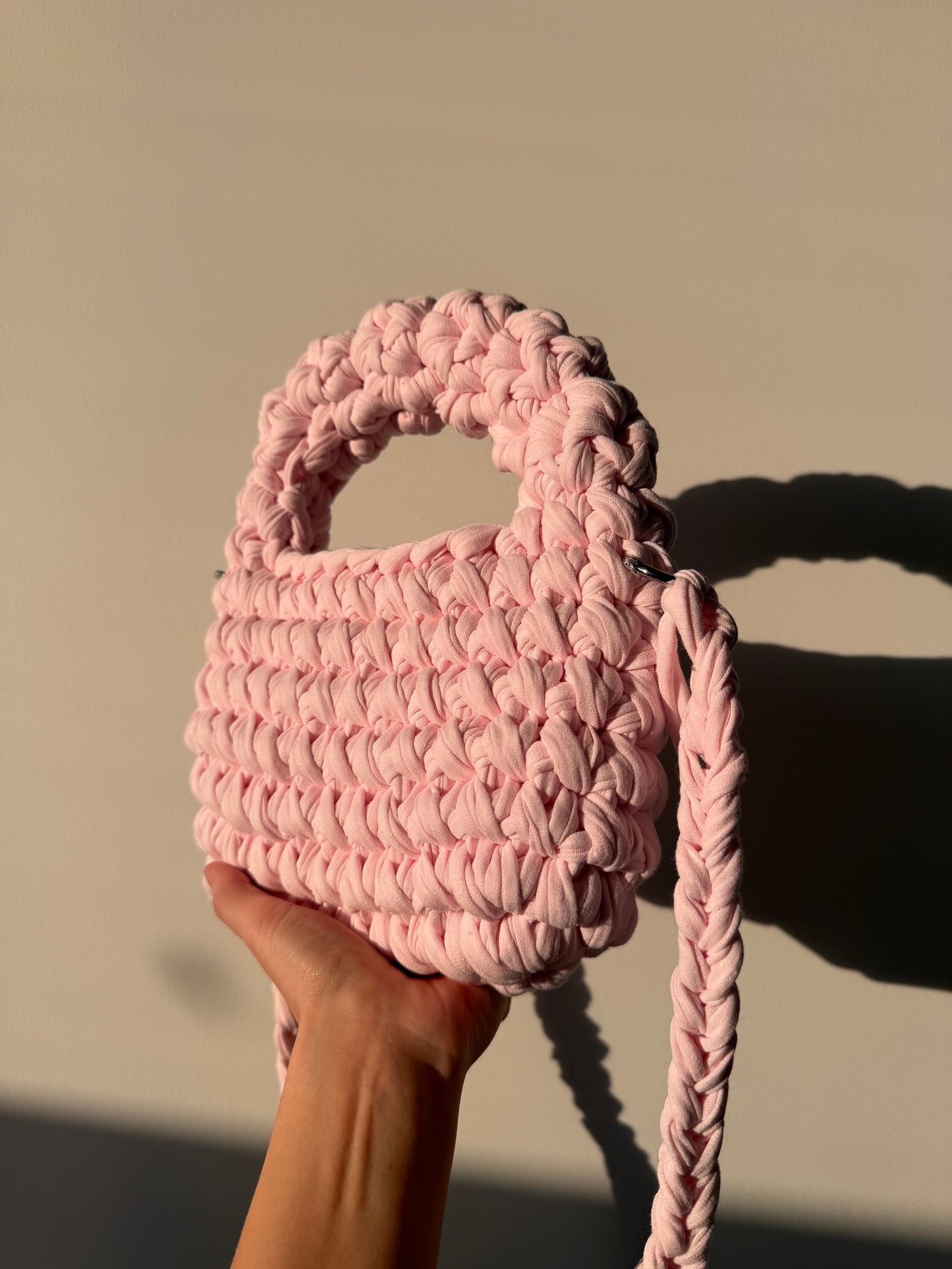 MUSHROOM Bag - Blush Pink