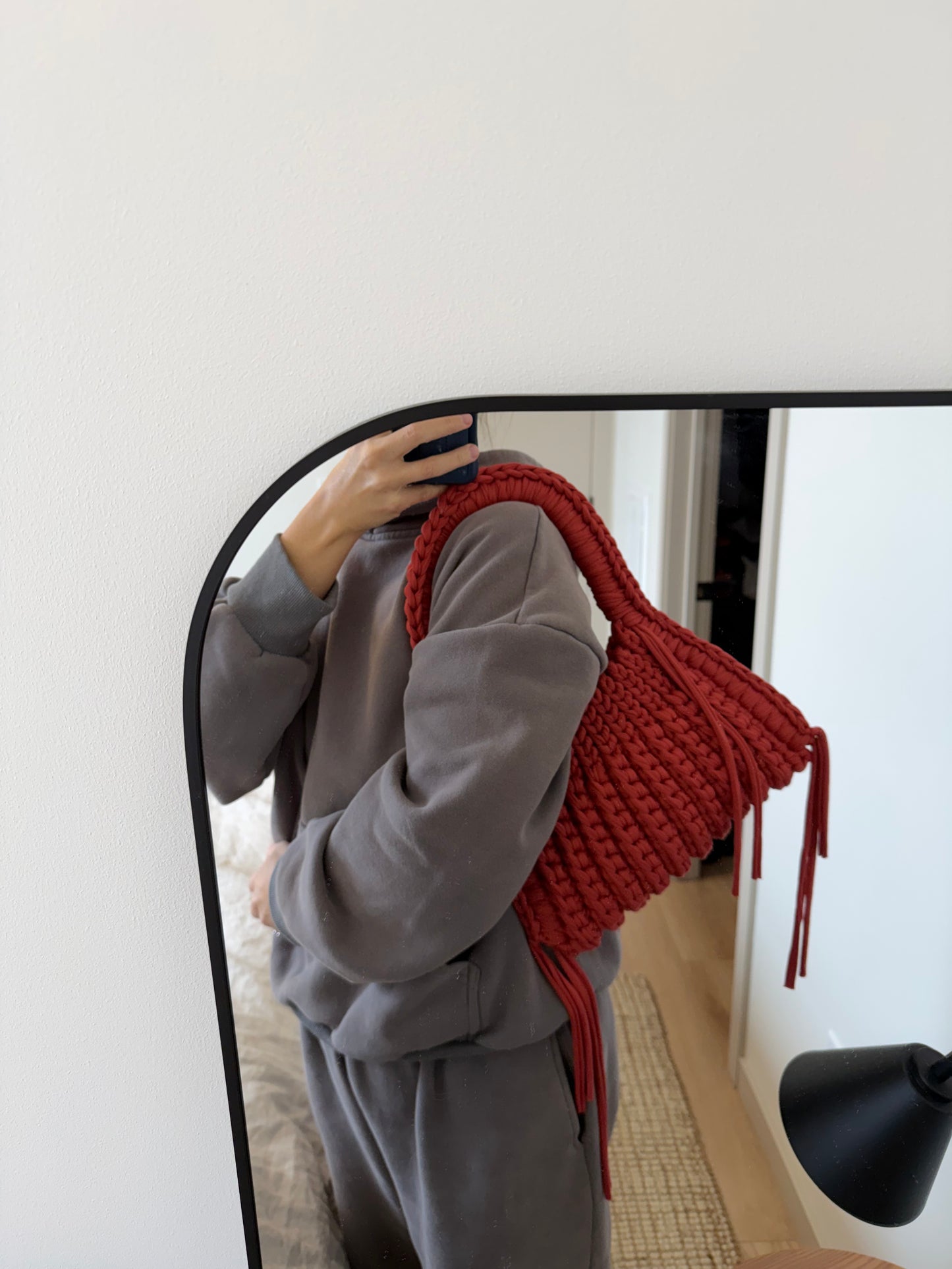 CLEO Shoulder Bag -Red