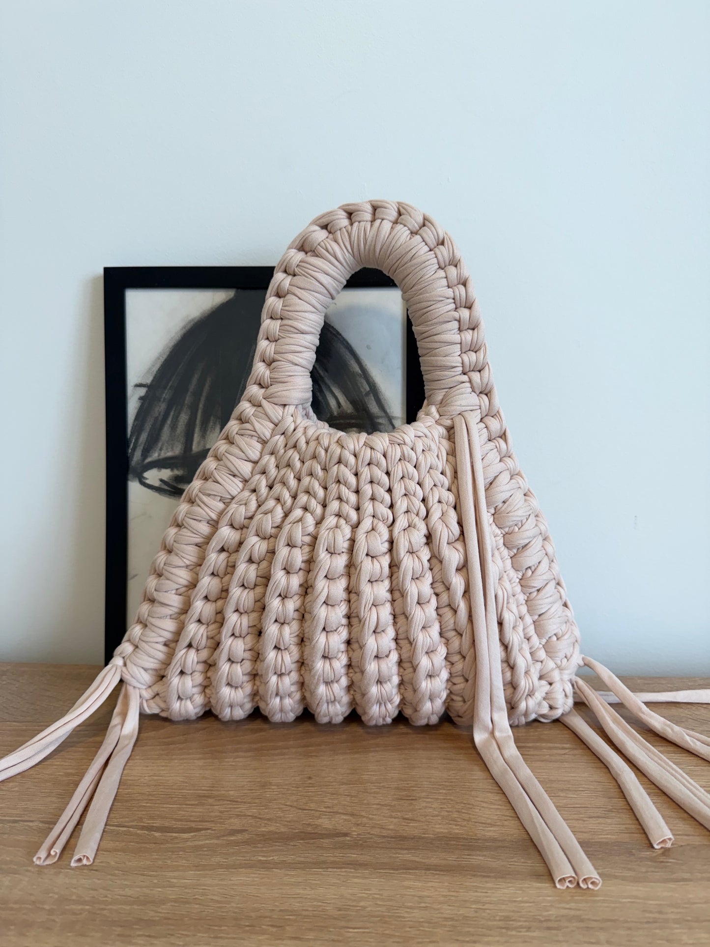 CLEO Handbag - Beige