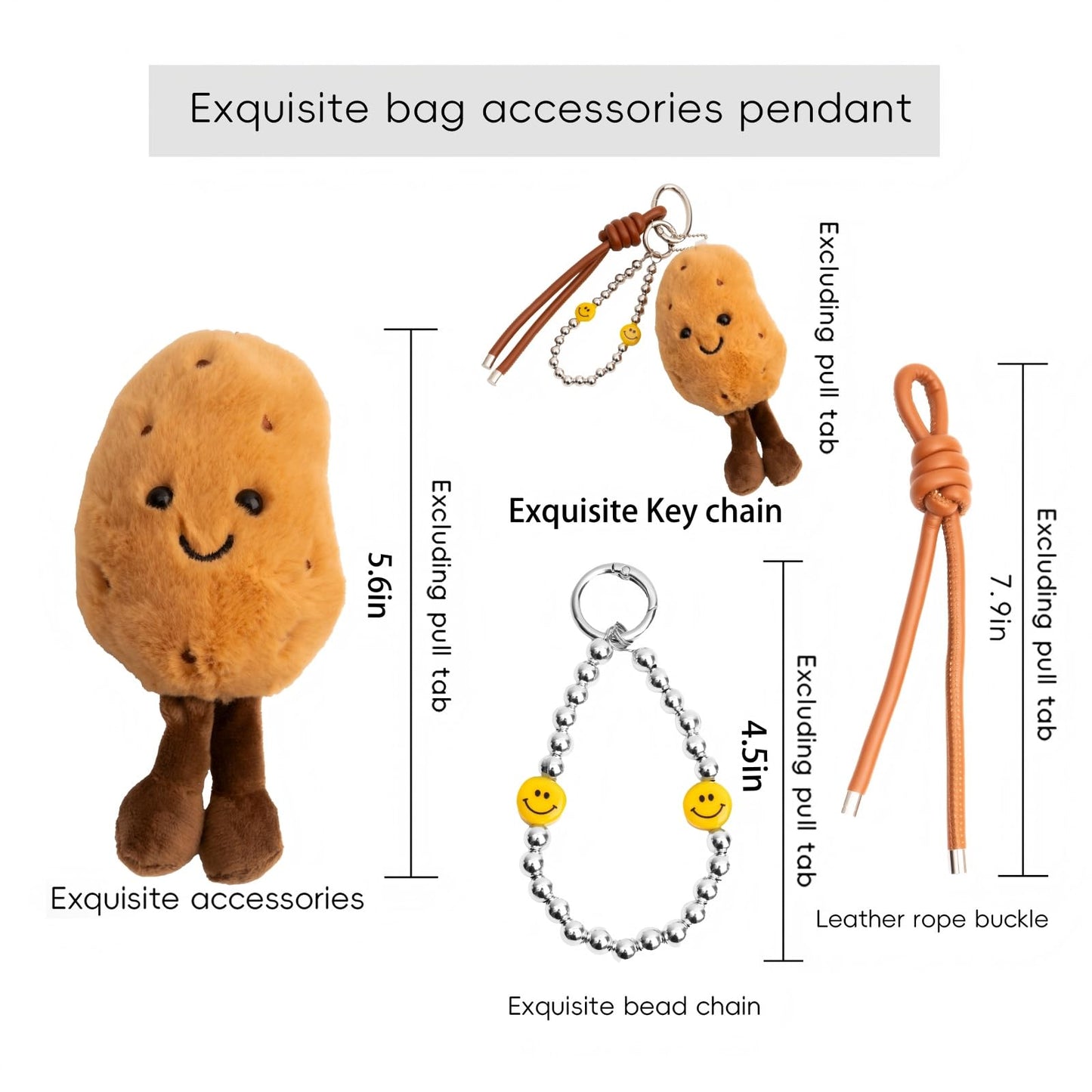 Plush Bag Keychain