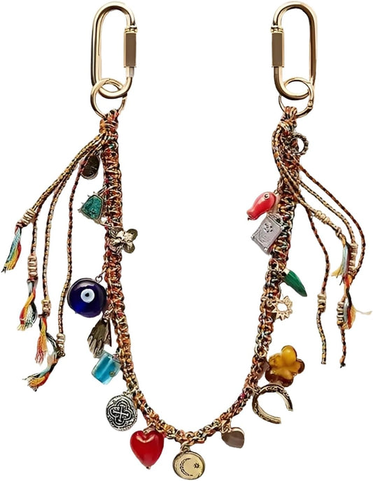 Beaded Braided Rope Chain