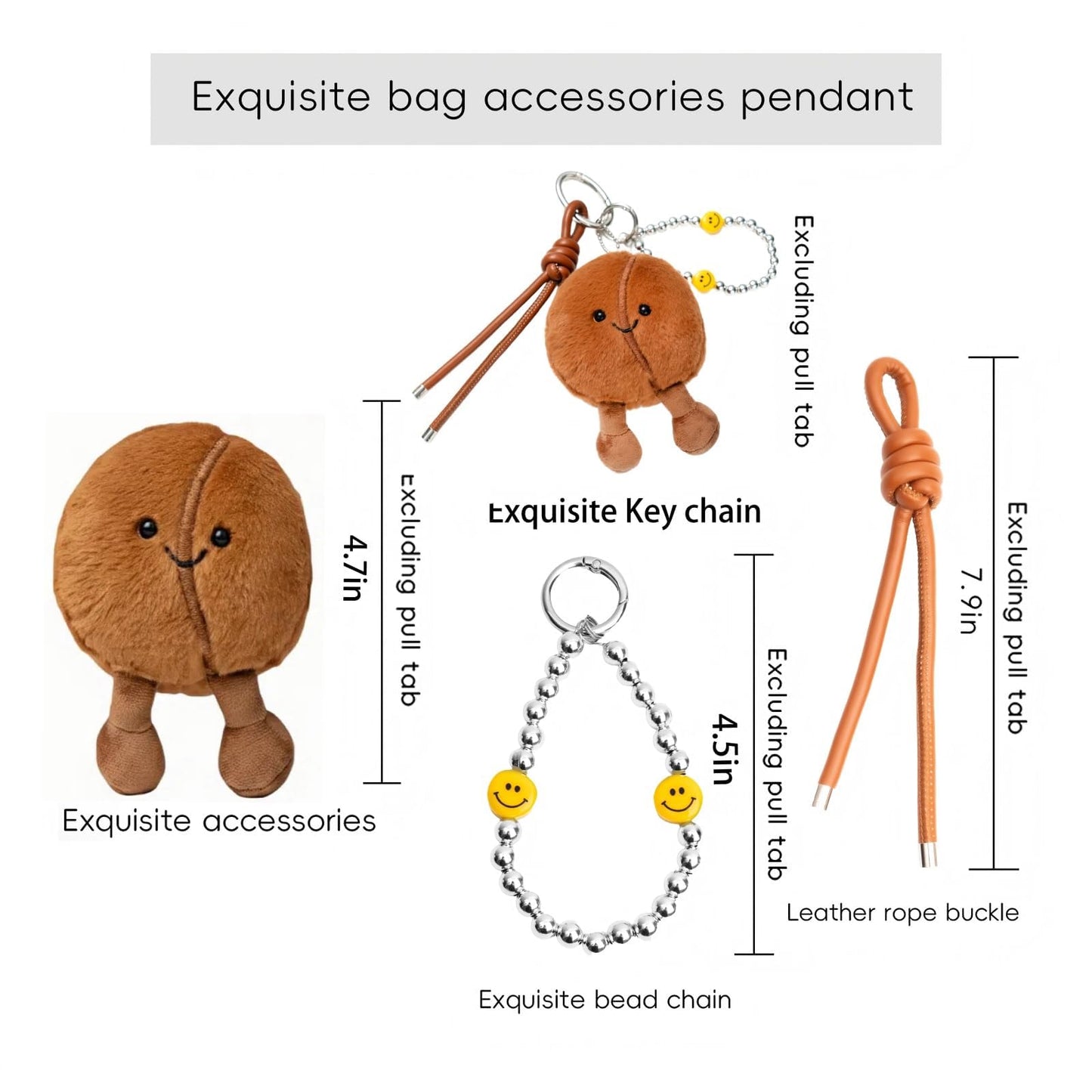 Plush Bag Keychain