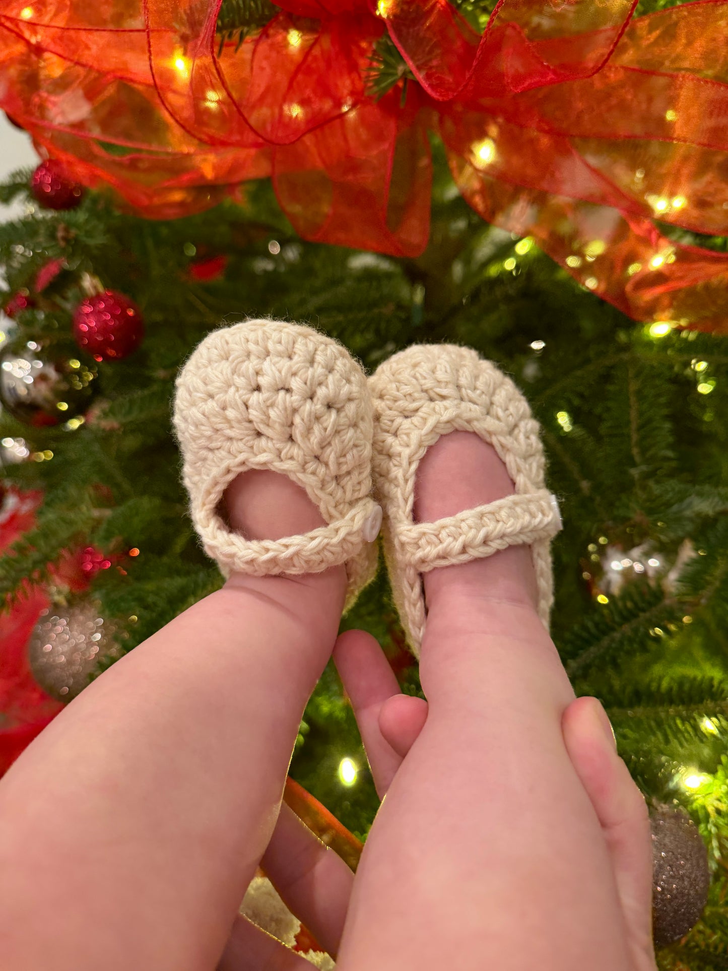 Crochet Baby Slippers -3 Colors