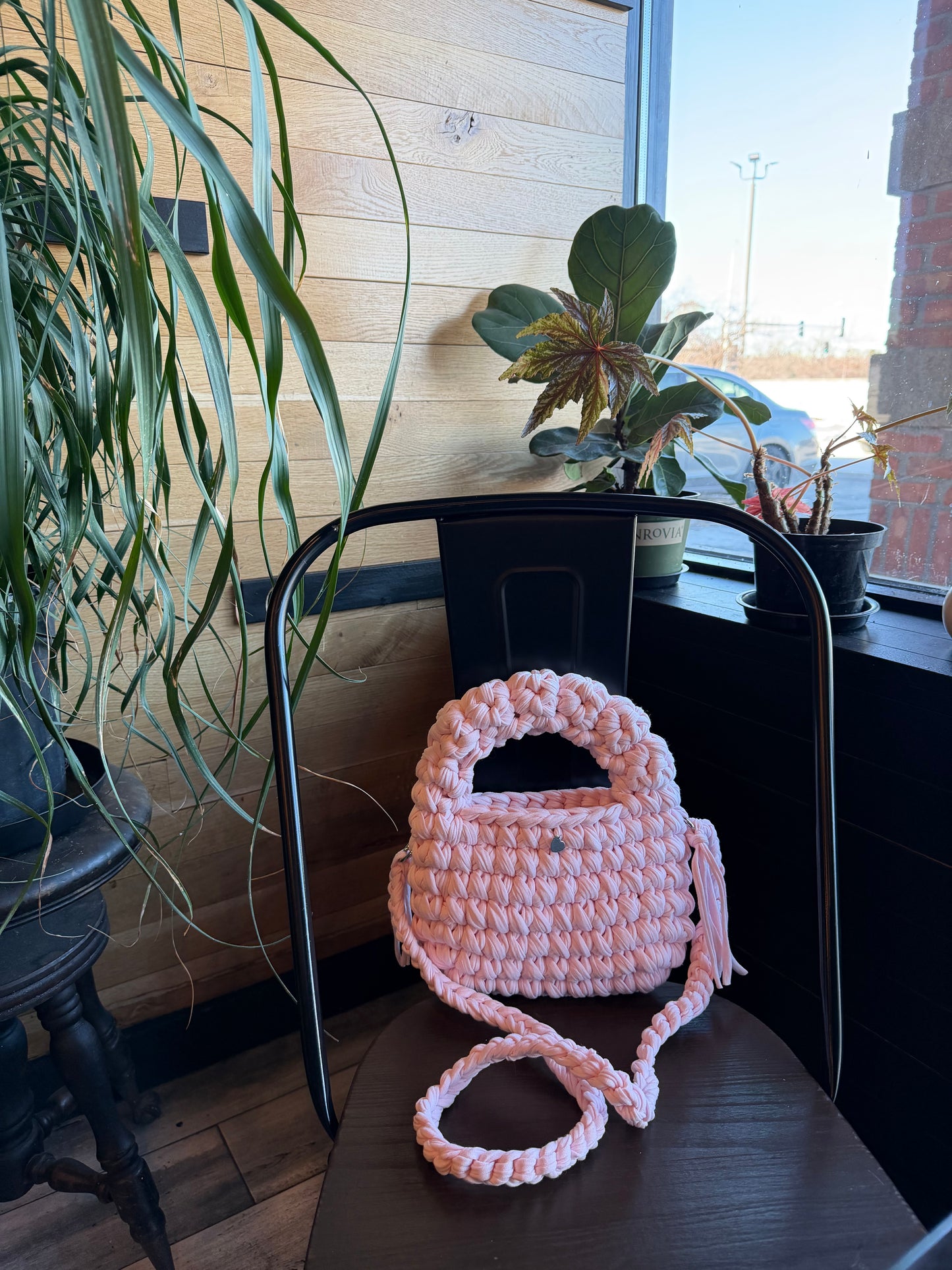 MUSHROOM Bag - Blush Pink