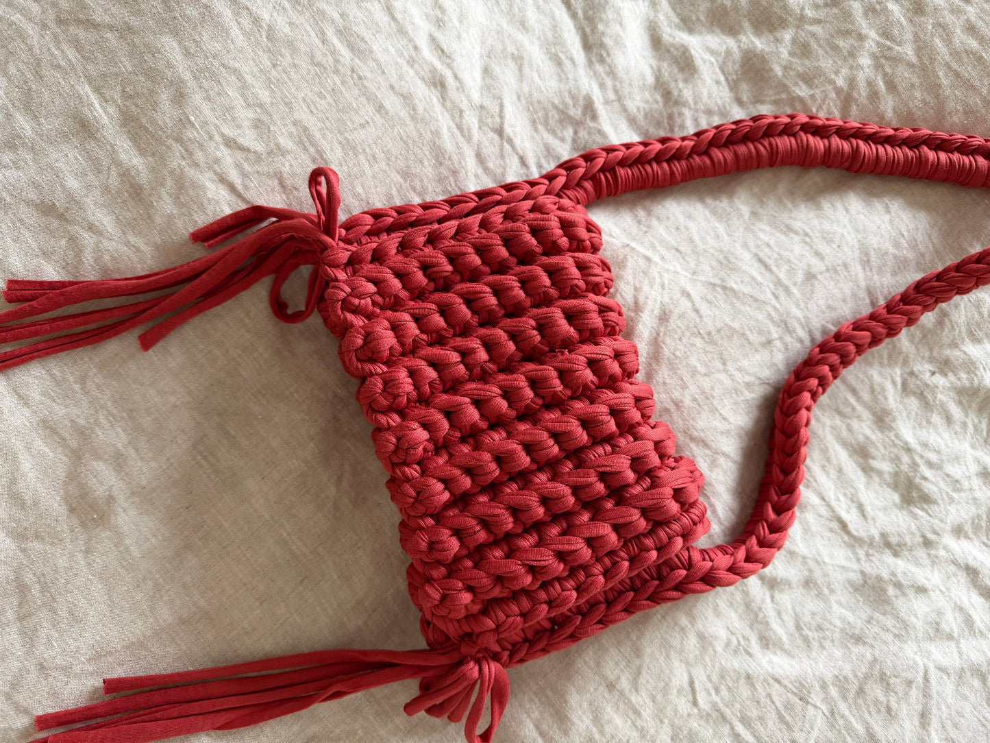 ZIA Shoulder Bag -Red