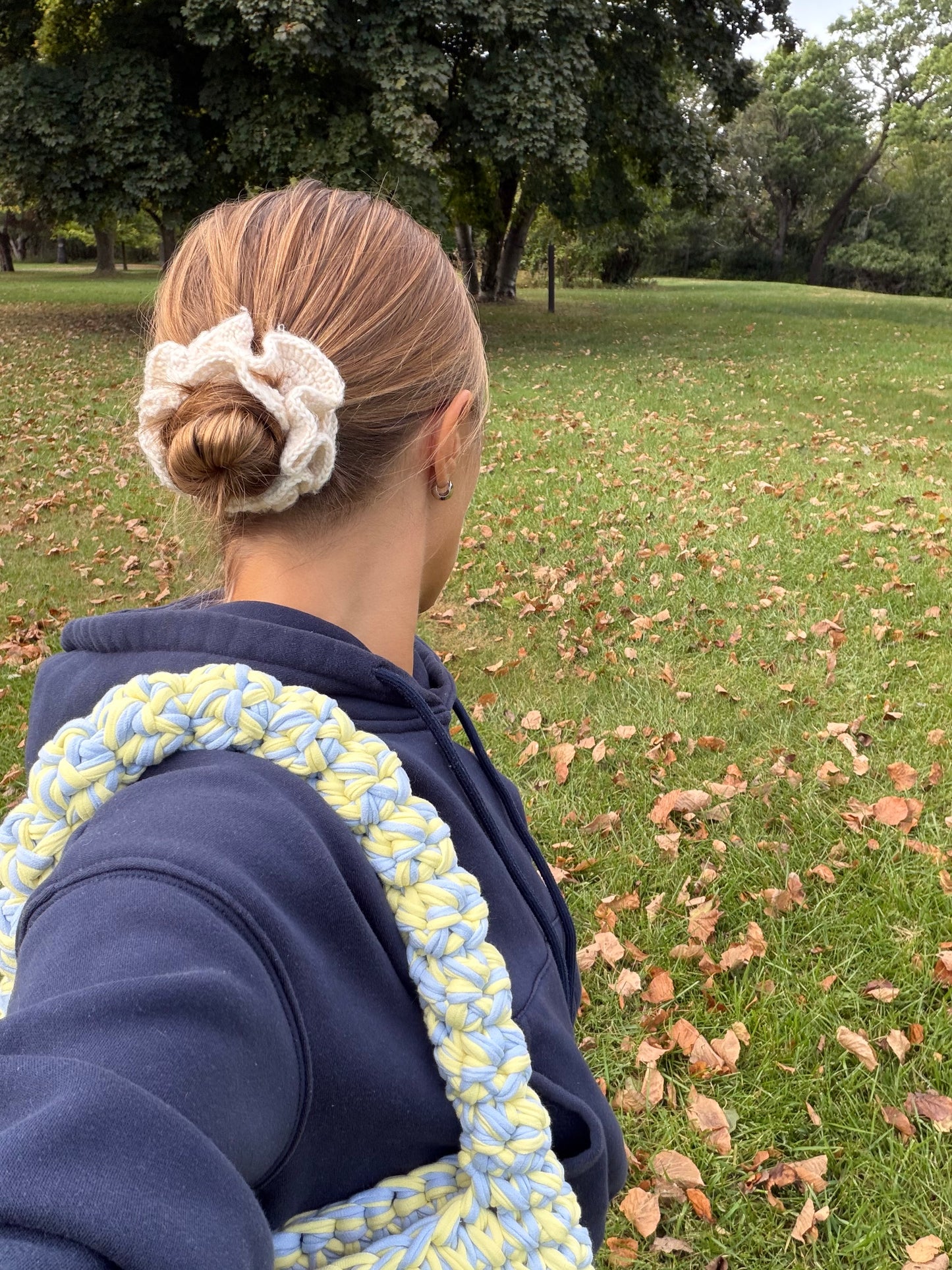 Cotton Scrunchie