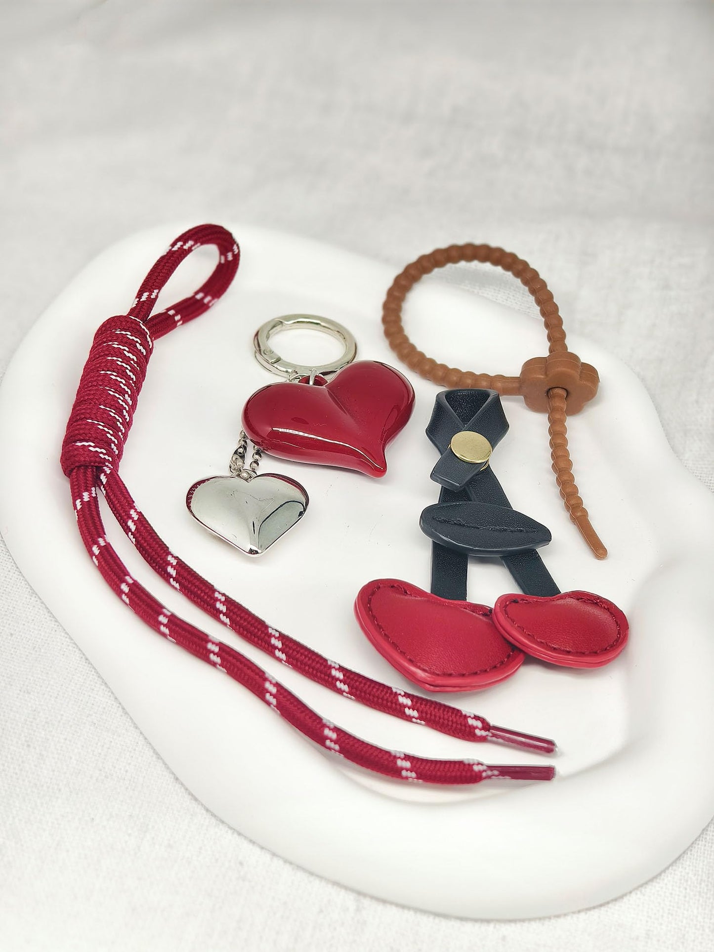 Personality Bag Charm Cluster