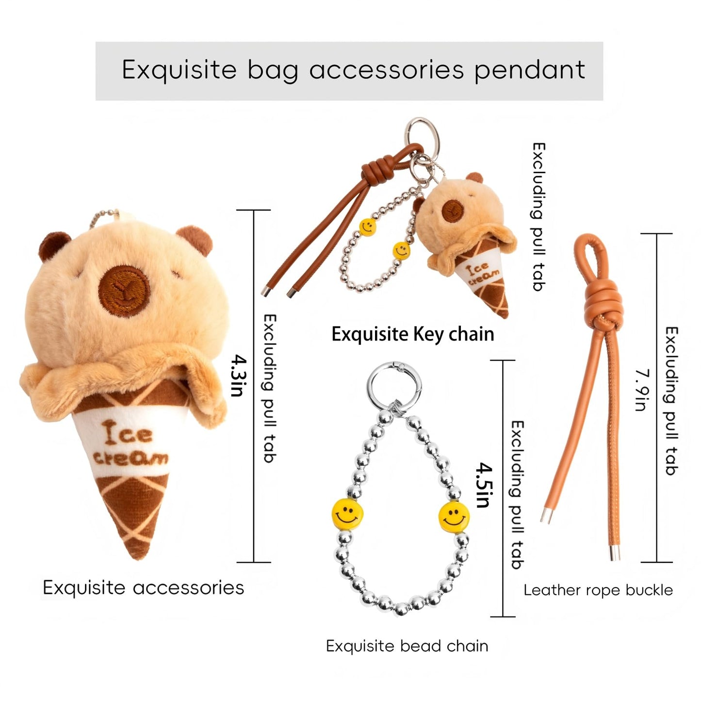 Plush Bag Keychain