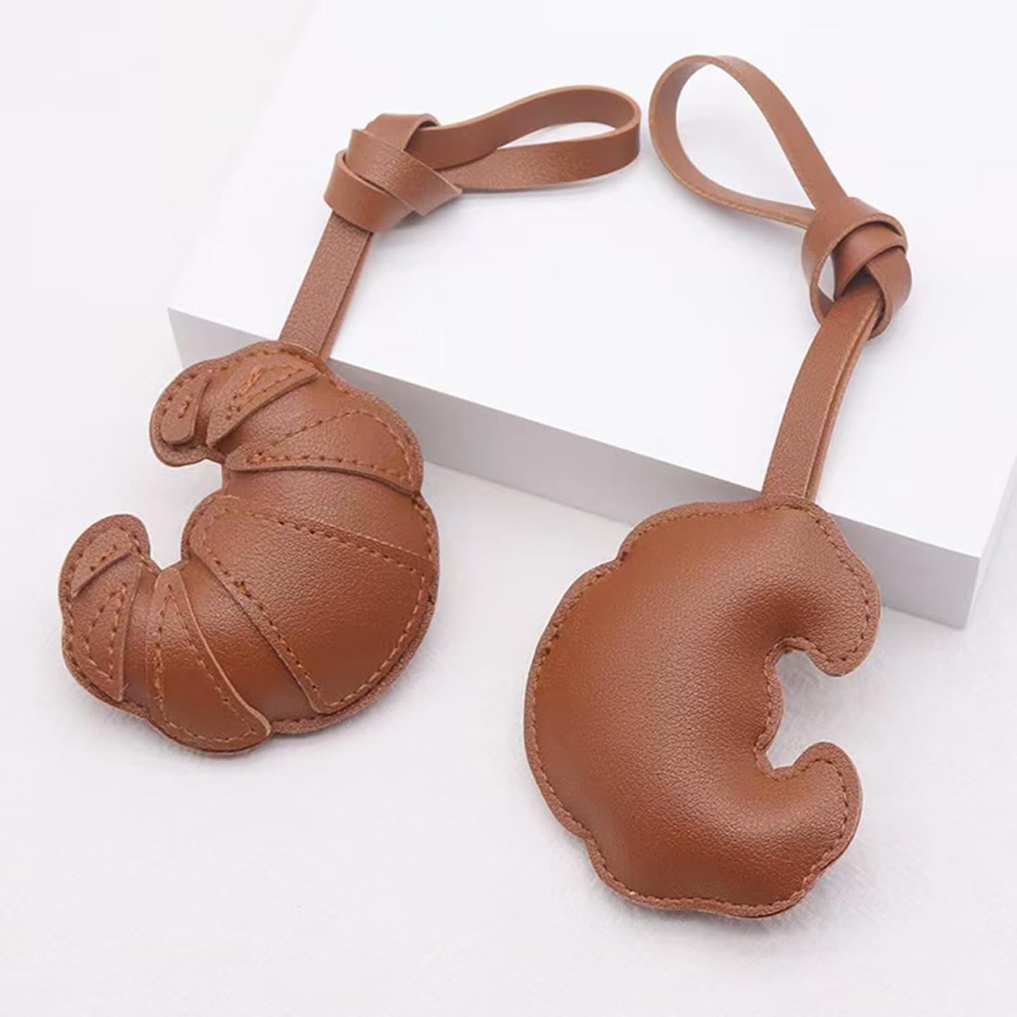 Croissant Bag Charm