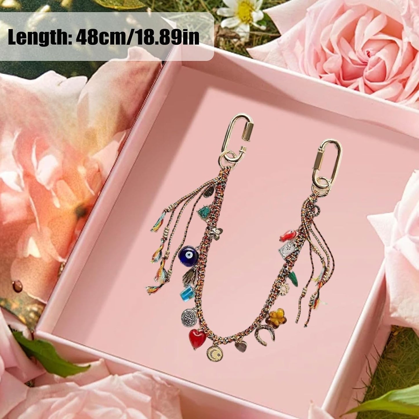 Beaded Braided Rope Chain