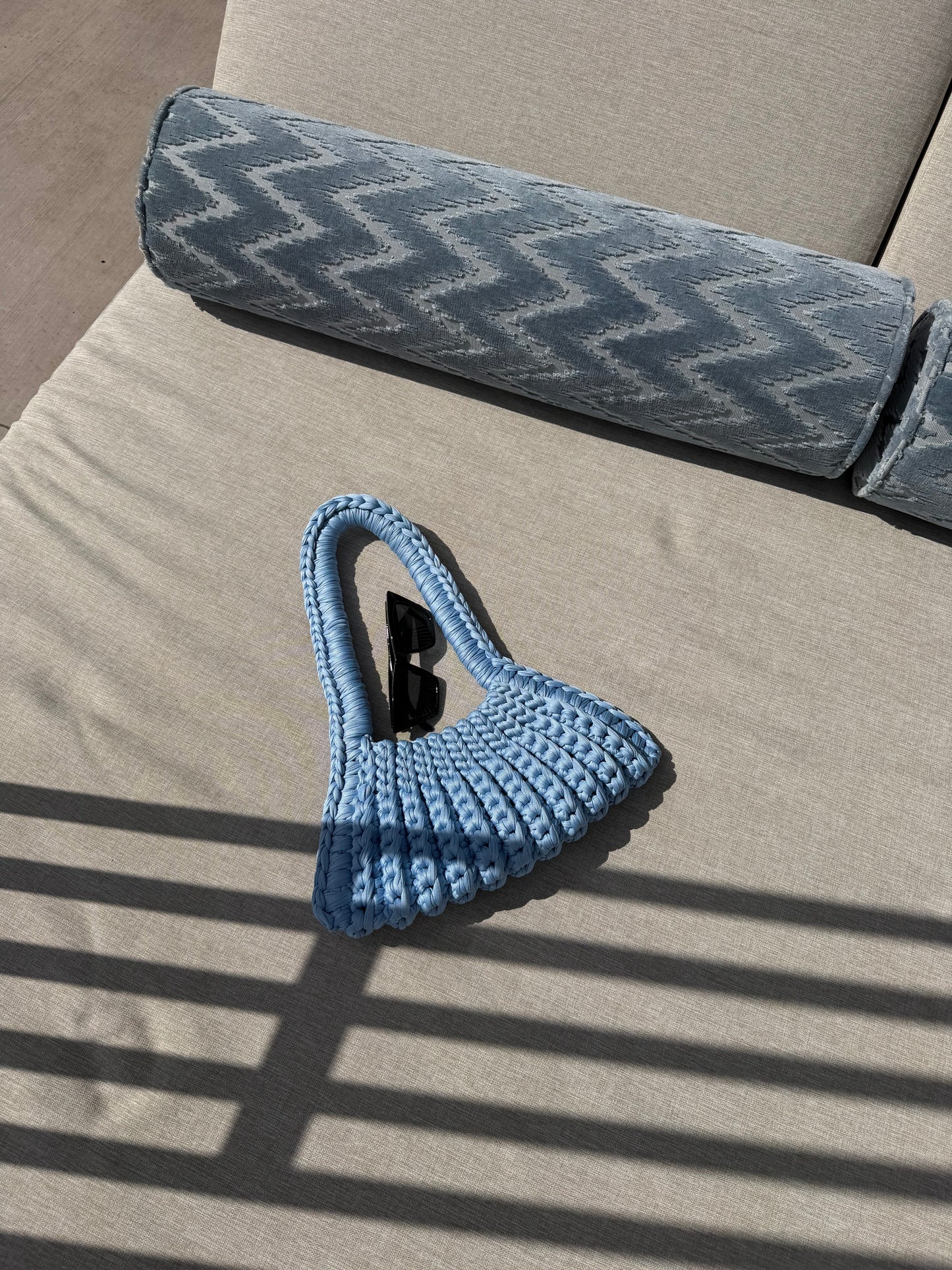 CLEO Shoulder Bag - Sky Blue